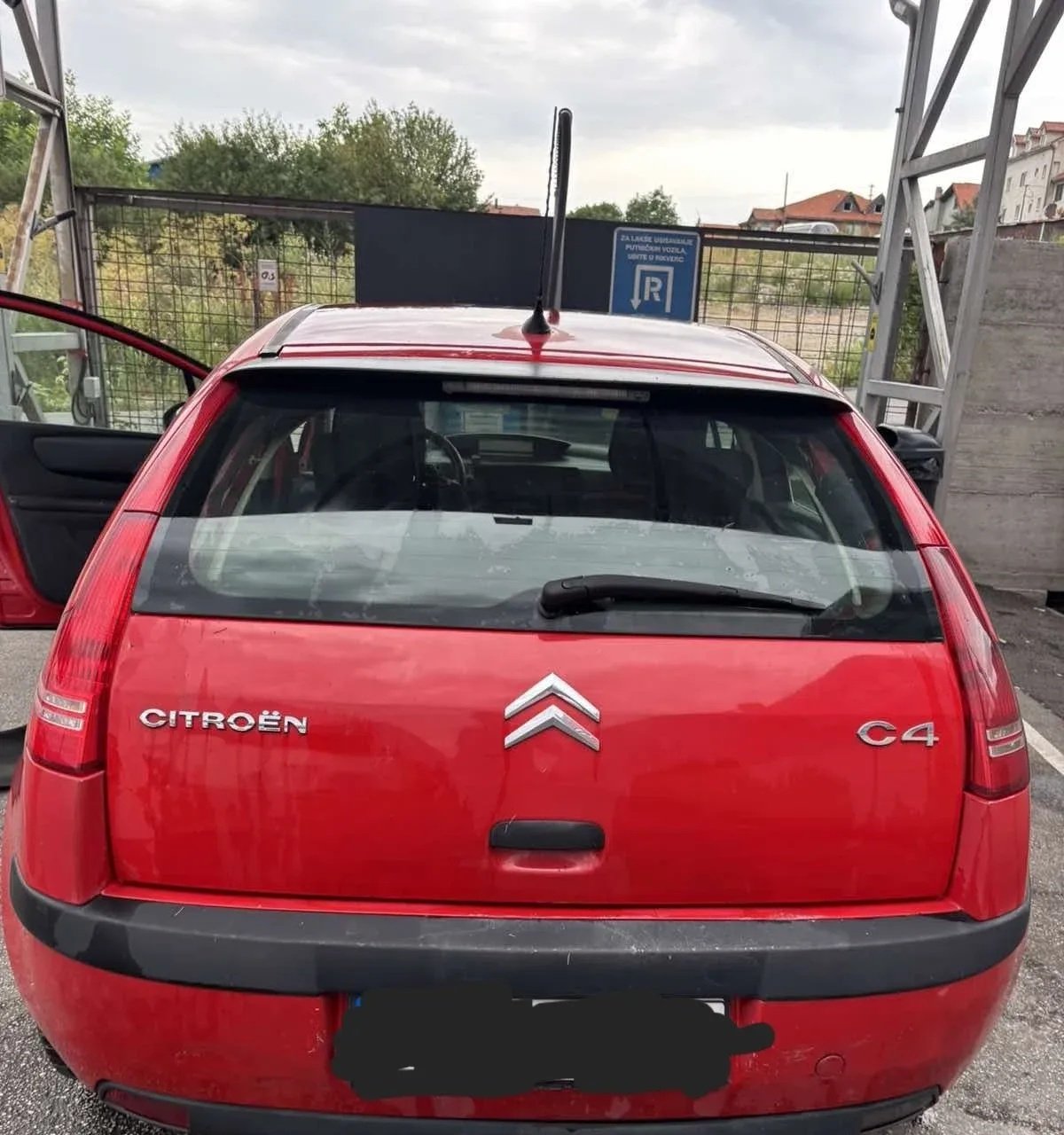 Tailgate Citroen C4 2004 2010