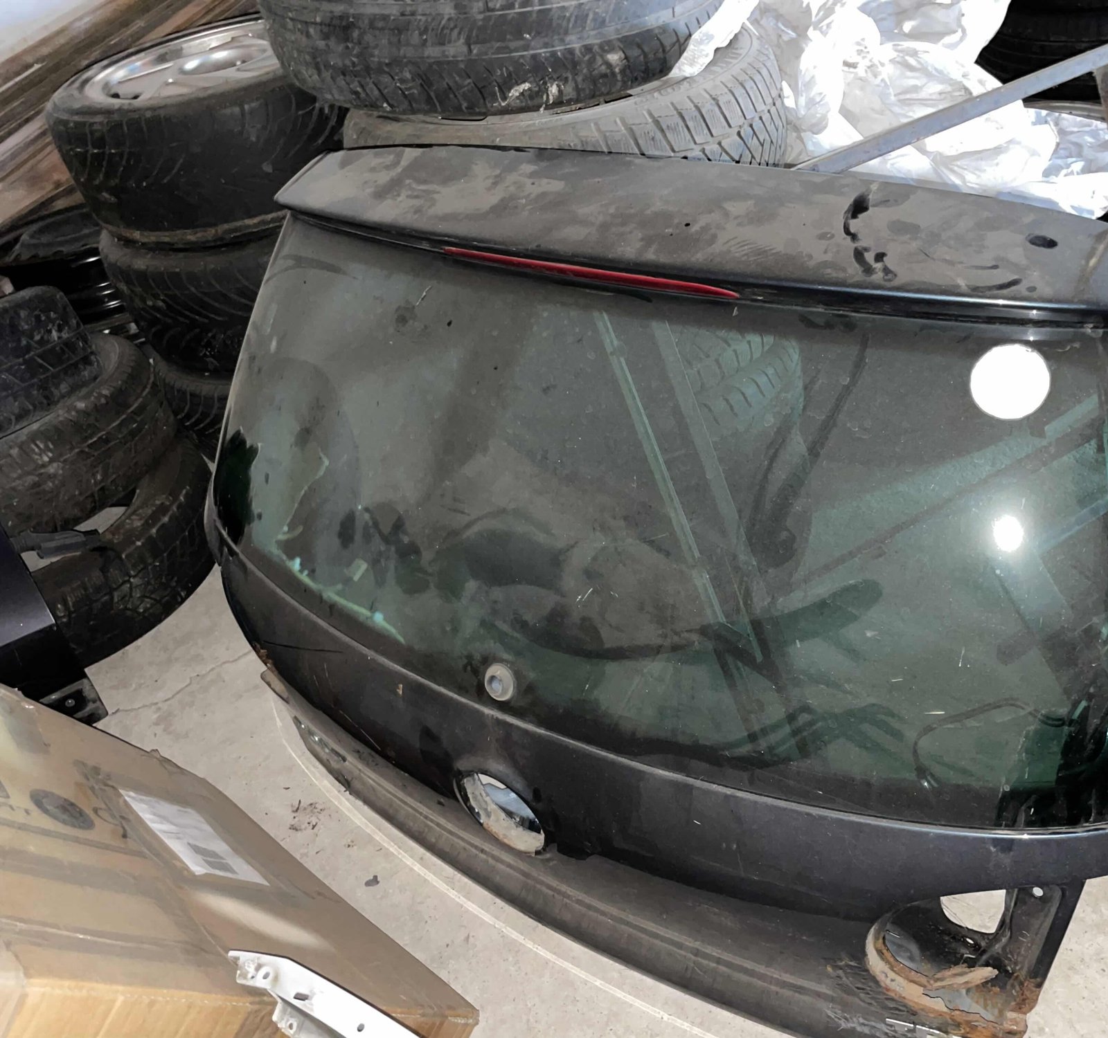 Rear window tinted Golf 5