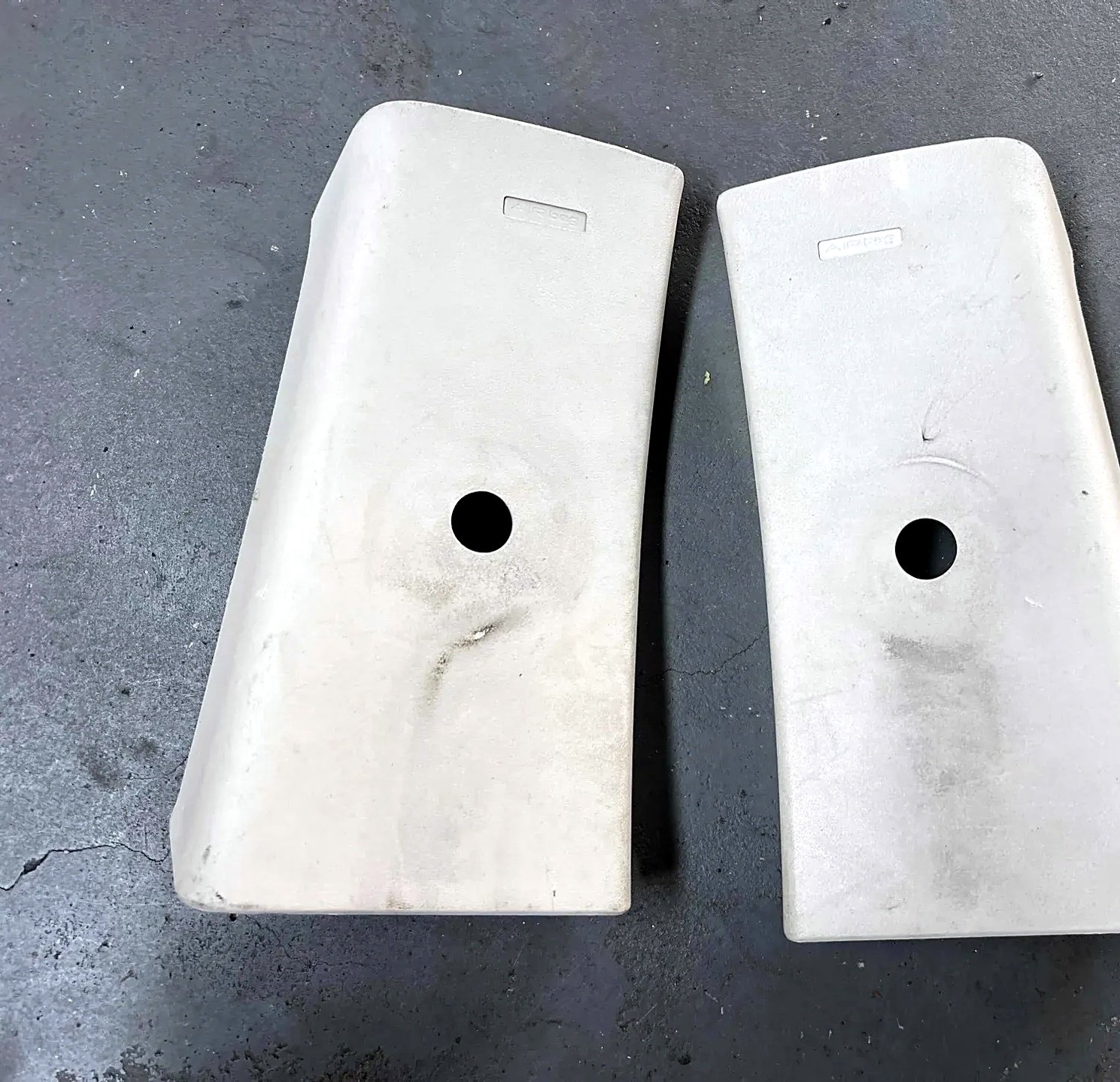 Fiat 500 B pillars