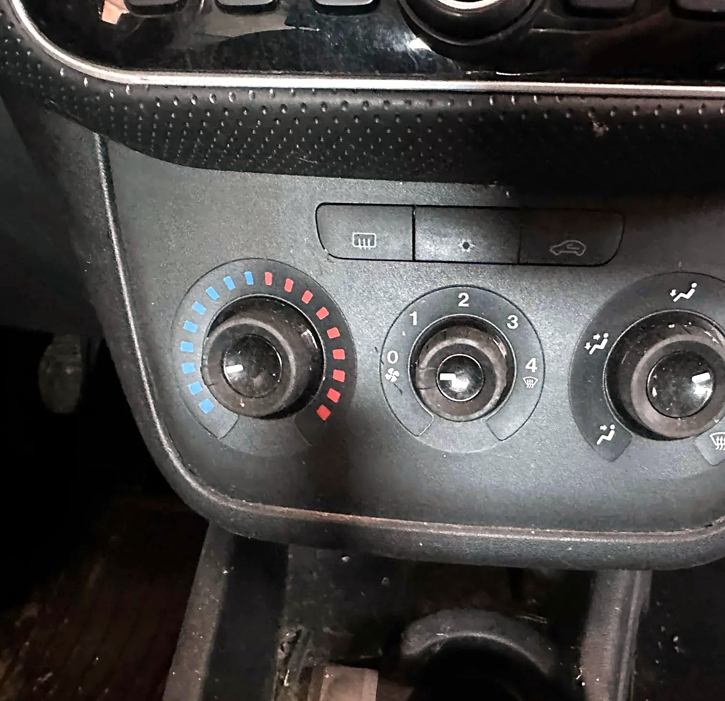 AC control panel Fiat Evo 2010
