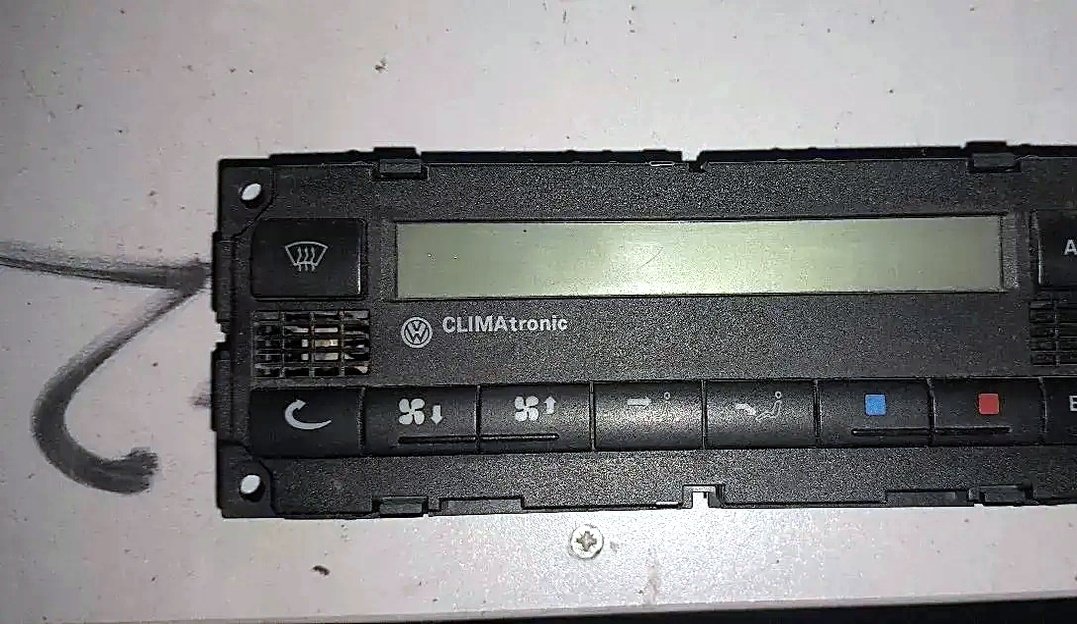 Digital climate control unit VW Golf 4