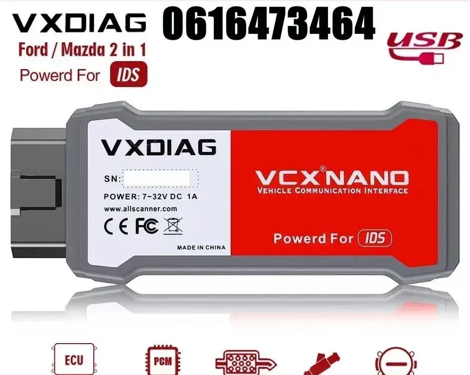 NX500 Pro WiFi OBD2 diagnostic scanner for Ford Mazda