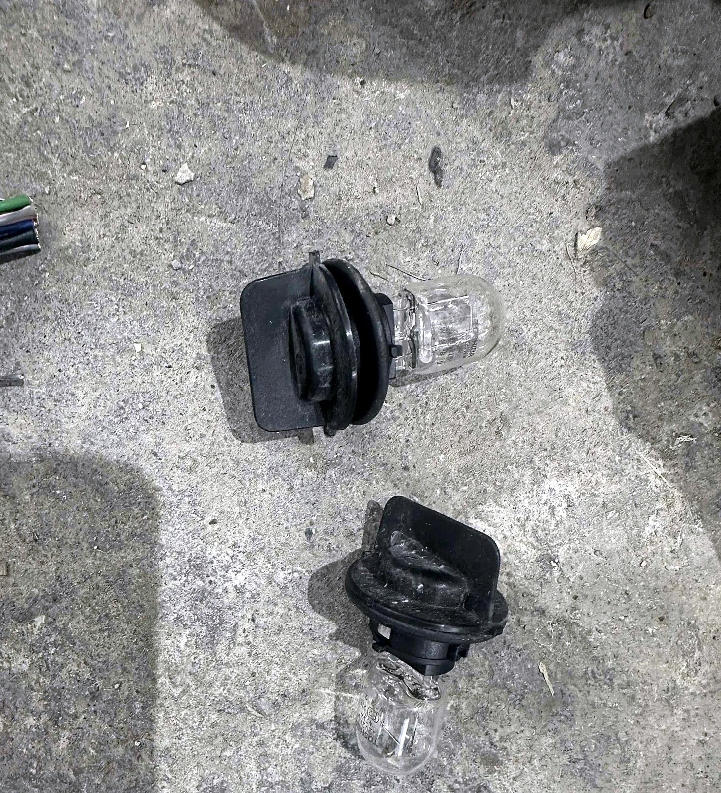 Daytime running light holder Fiat Evo