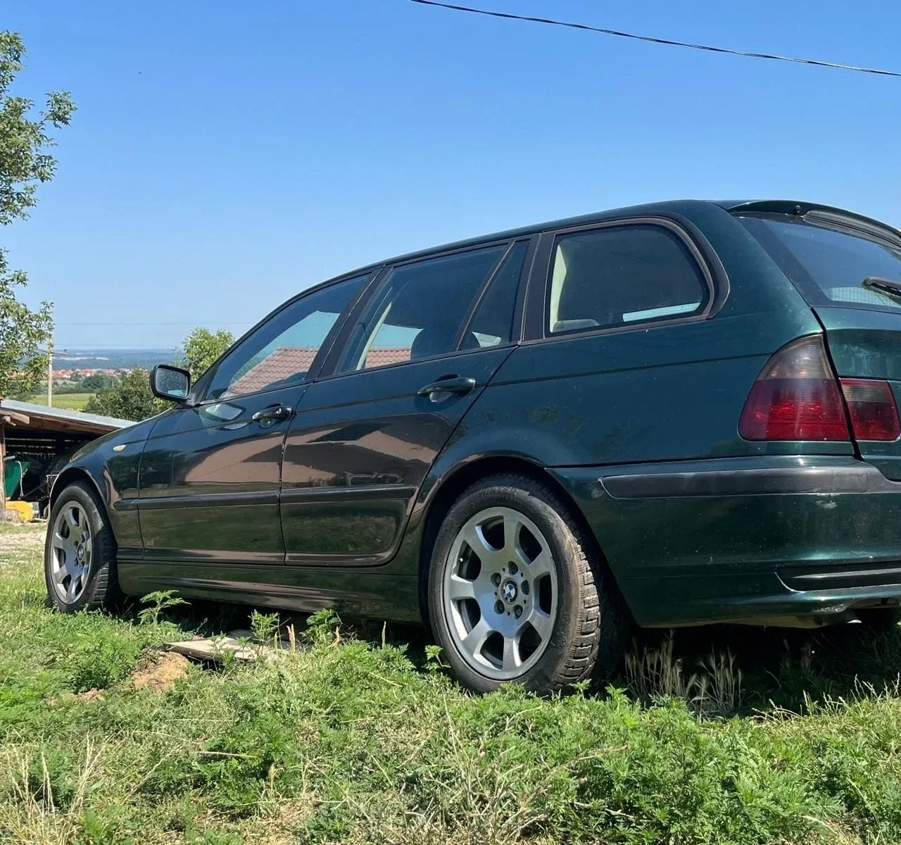Задний бампер BMW E46 рестайл