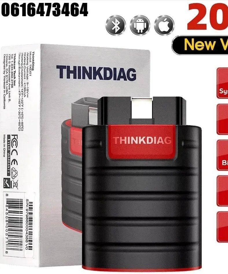 THINKCAR ThinkDiag Nova Verzija Bluetooth OBD2 Dijagnostički Uređaj