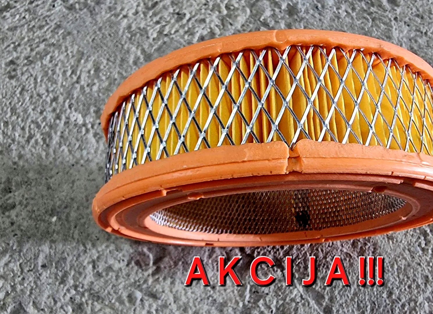 Air filter for new Fiat model