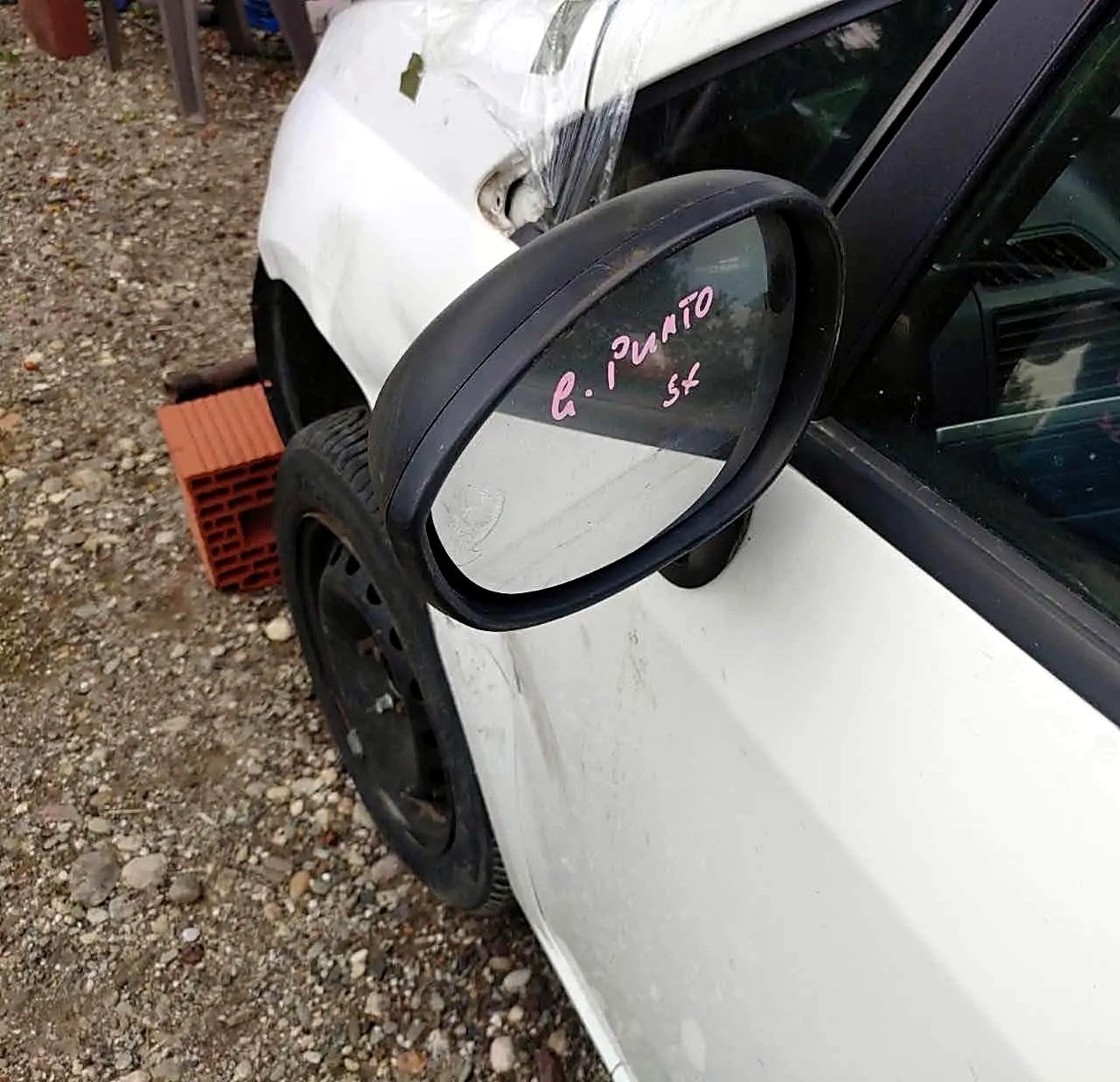Left mirror Fiat Grande Punto-Evo