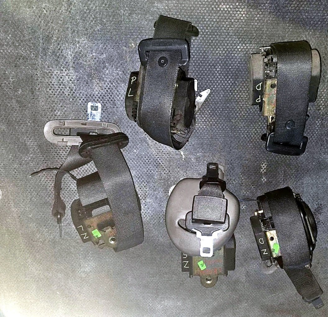 Front seat belt Renault Scenic 2 Grand Scenic 2