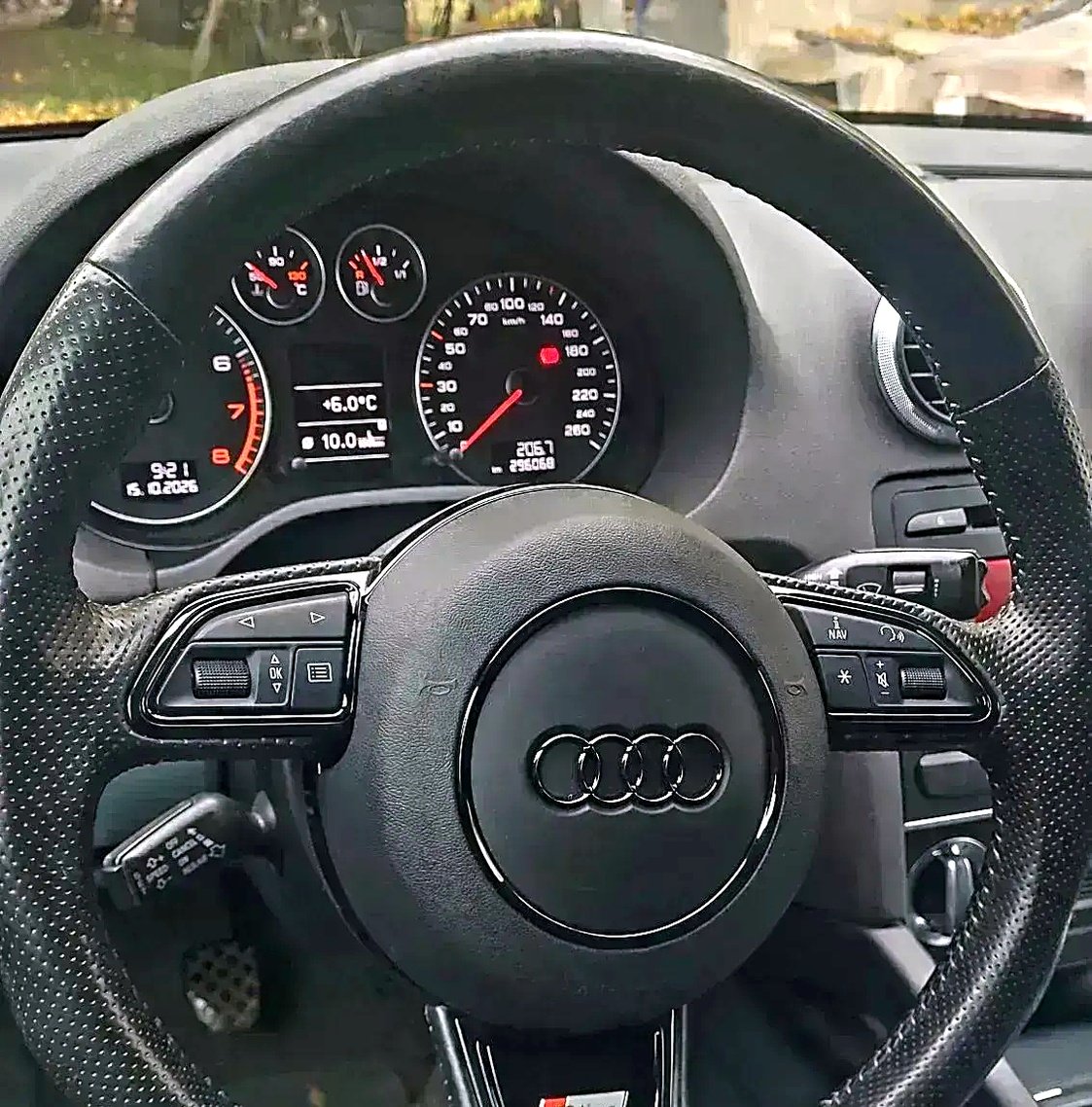 Volan Audi S line Black A1 A3 A4 A6 A7 Q3 2011-2017