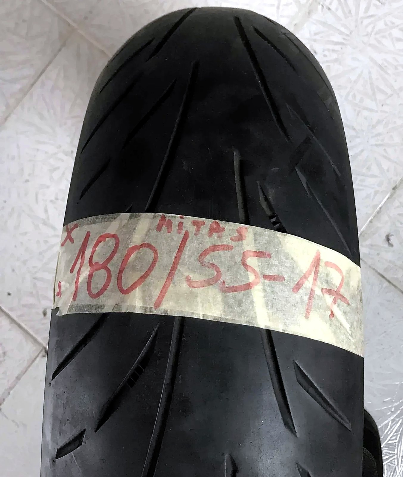 Mitas 180/55-17 used tyre