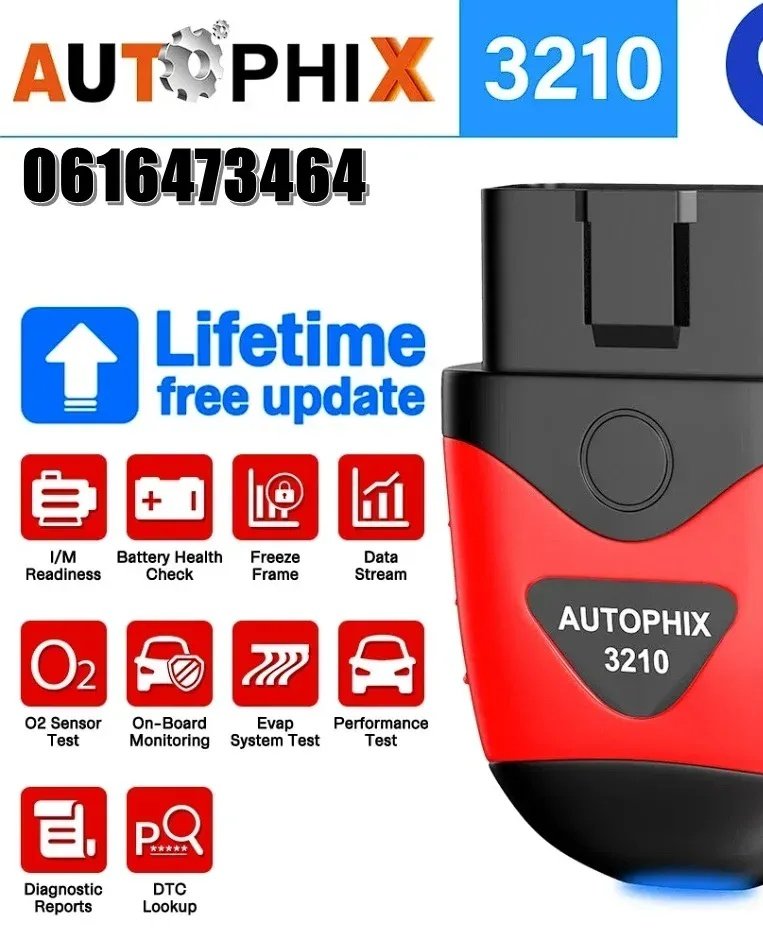 Autophix 3210 Bluetooth OBD2 Auto Diagnostic Scanner iOS