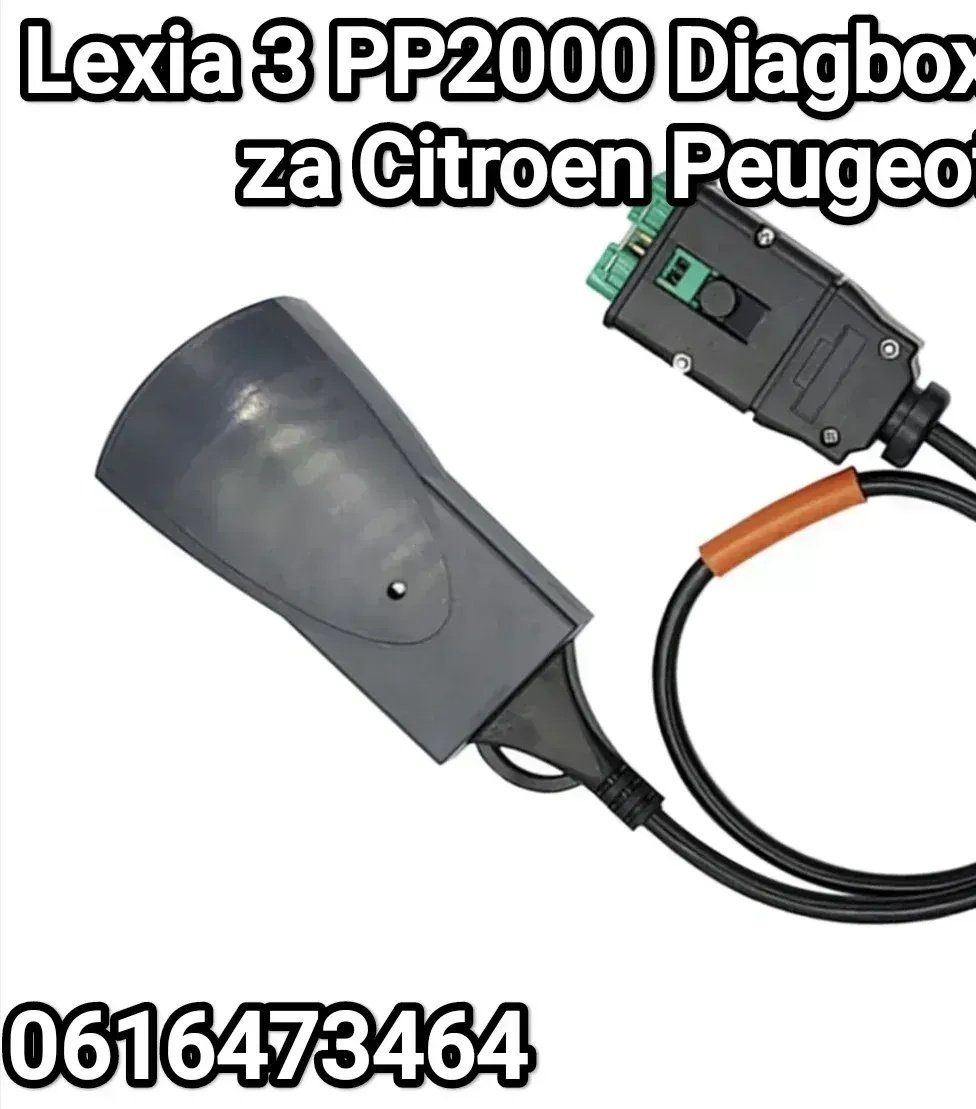 Lexia 3 PP2000 Diagbox 9.85 diagnostic scanner for Citroën Peugeot