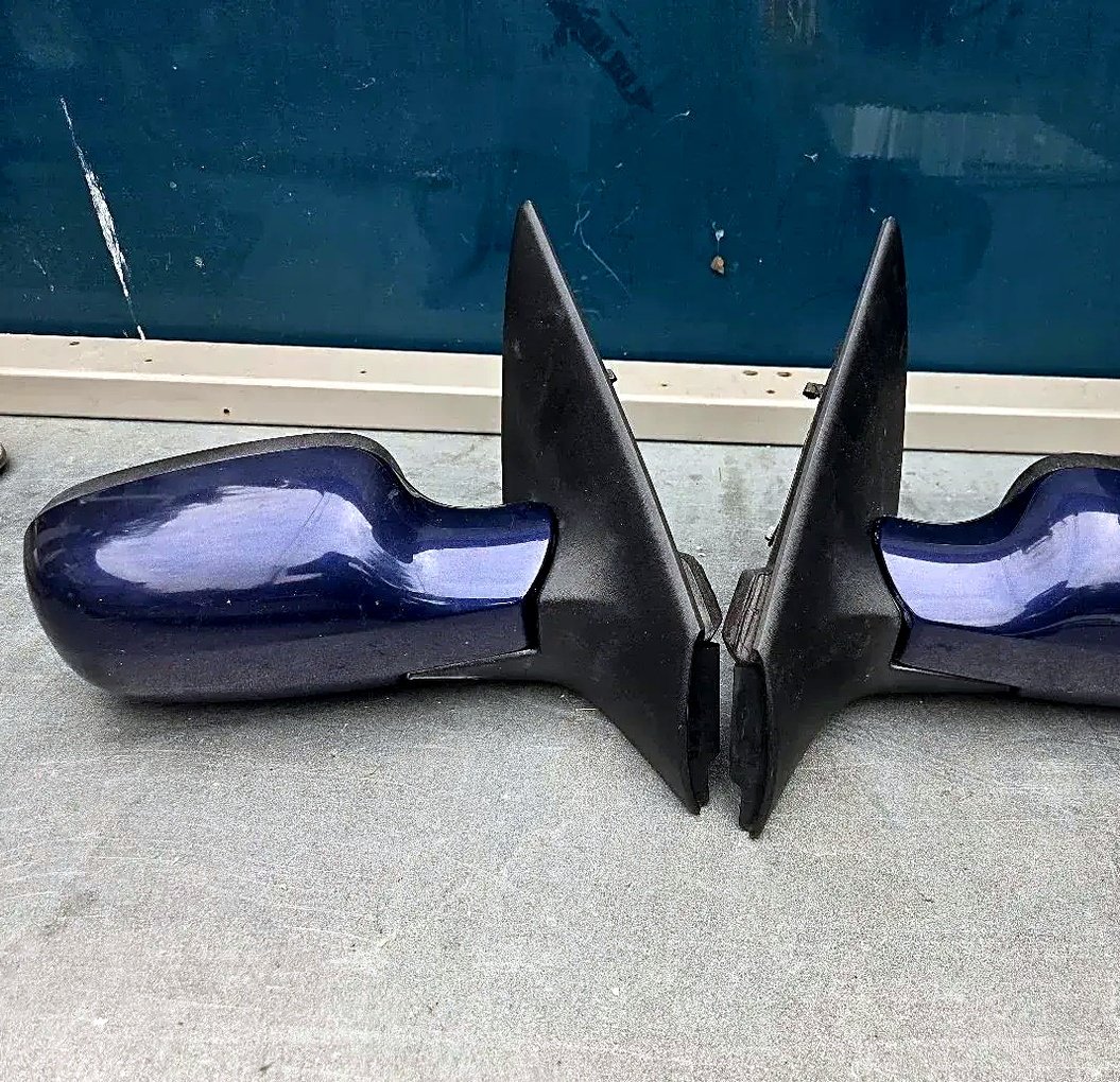 Renault Megane 2 mirror, blue, left and right, price per piece