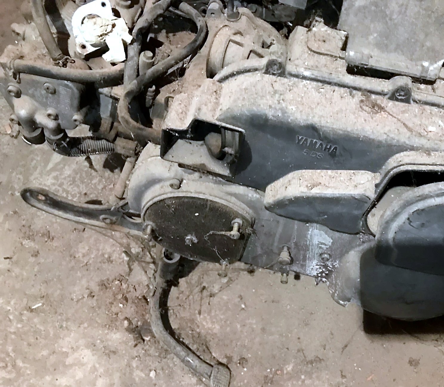 Yamaha scooter engine