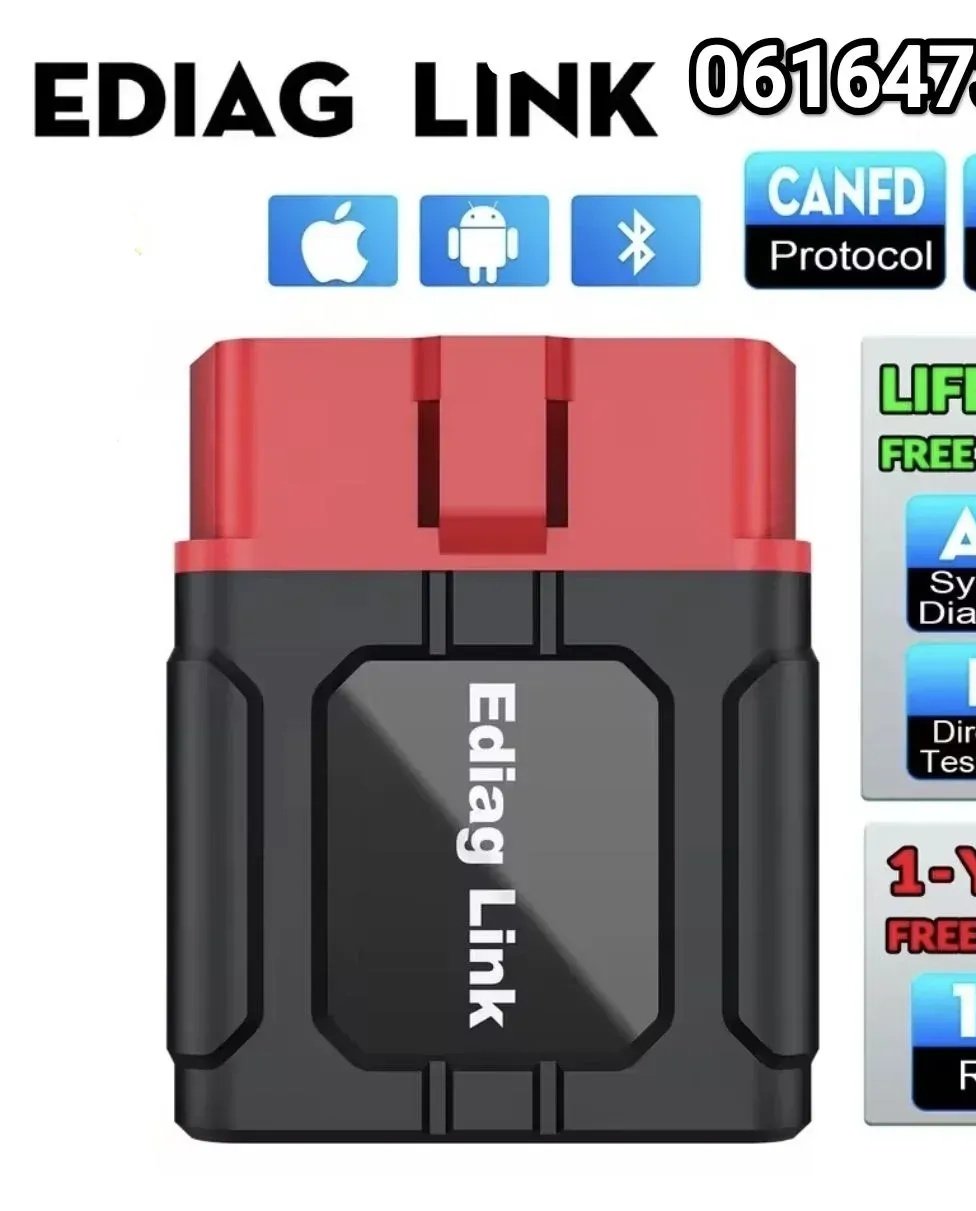Kingbolen Ediag Link Bluetooth OBD2 Diagnostic Scanner iOS Android