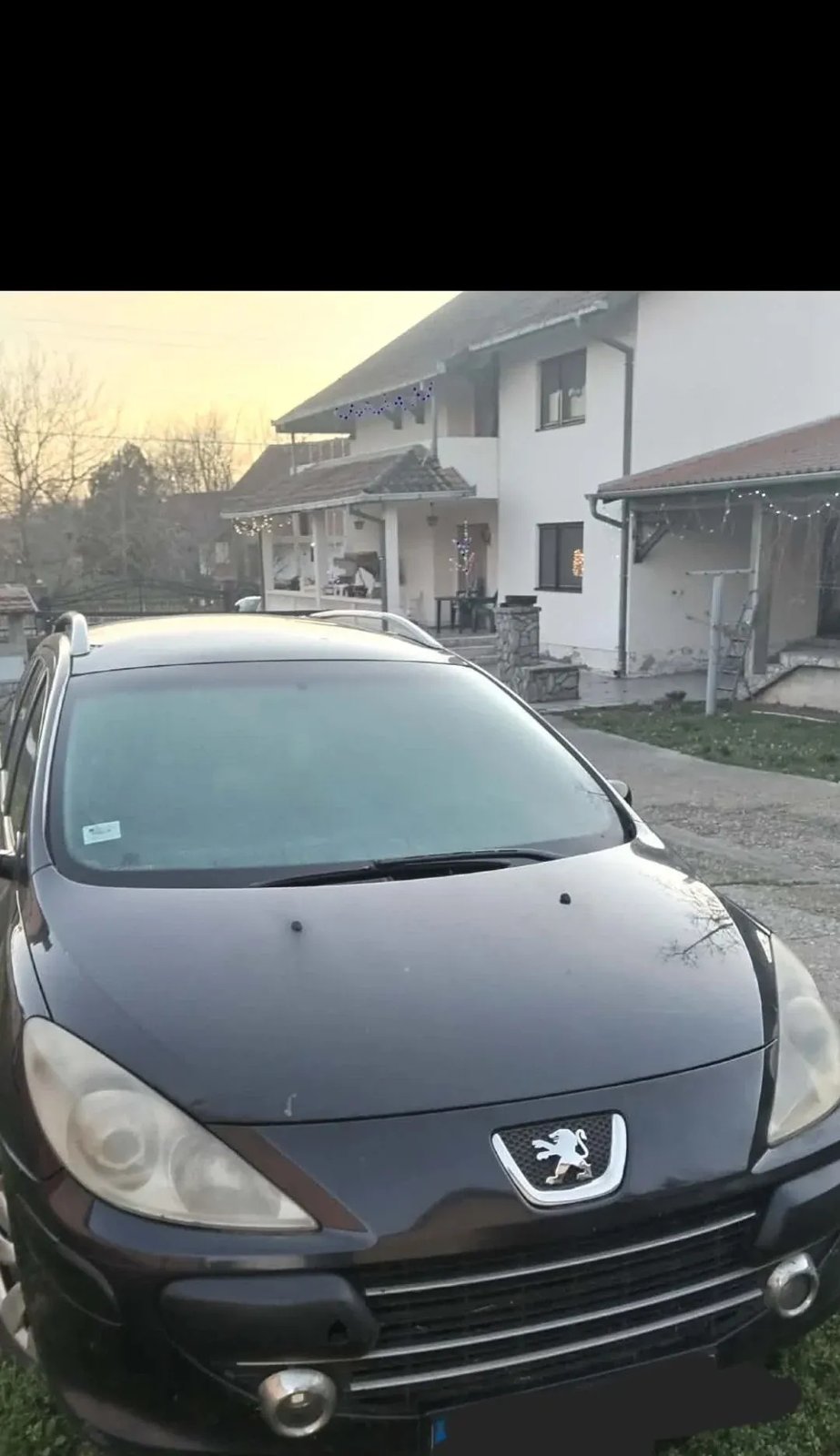Haube Peugeot 307 restajling
