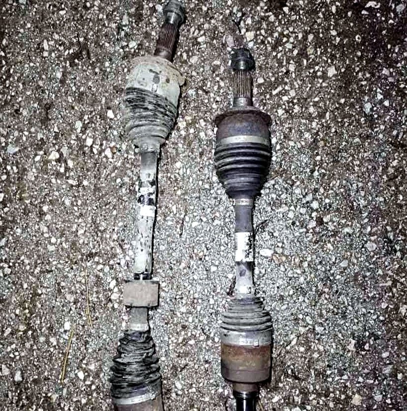 Driveshafts Fiat Sedici 4x4 1.9 MJet 88kW