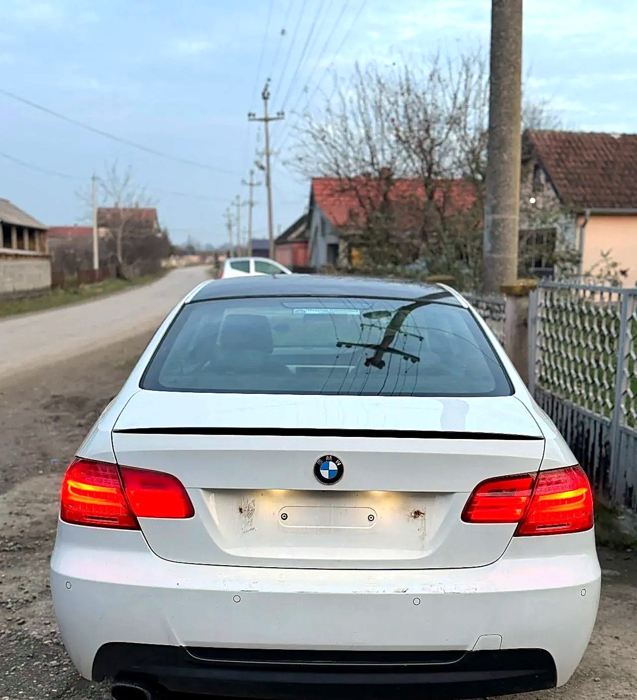 BMW E92 wing spoiler