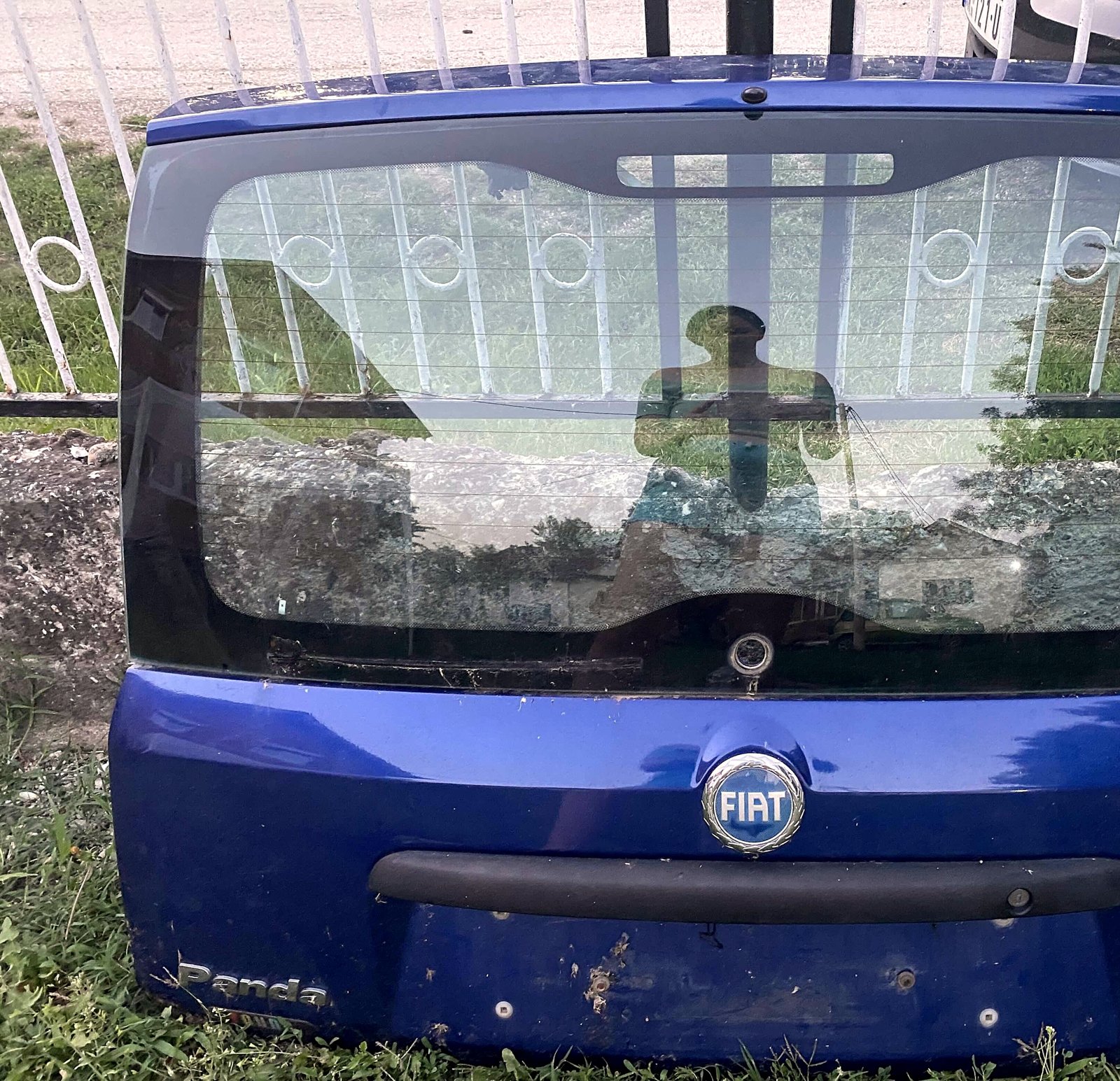 Rear tailgate Fiat Panda 2007