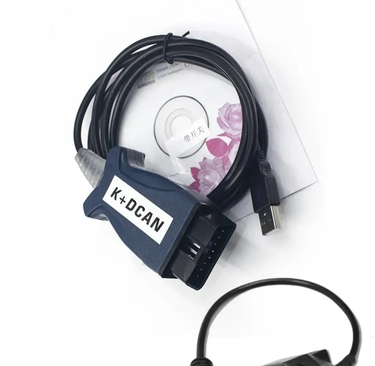 BMW K+DCAN INPA OBD2 Diagnostic Interface FTDI FT232RL