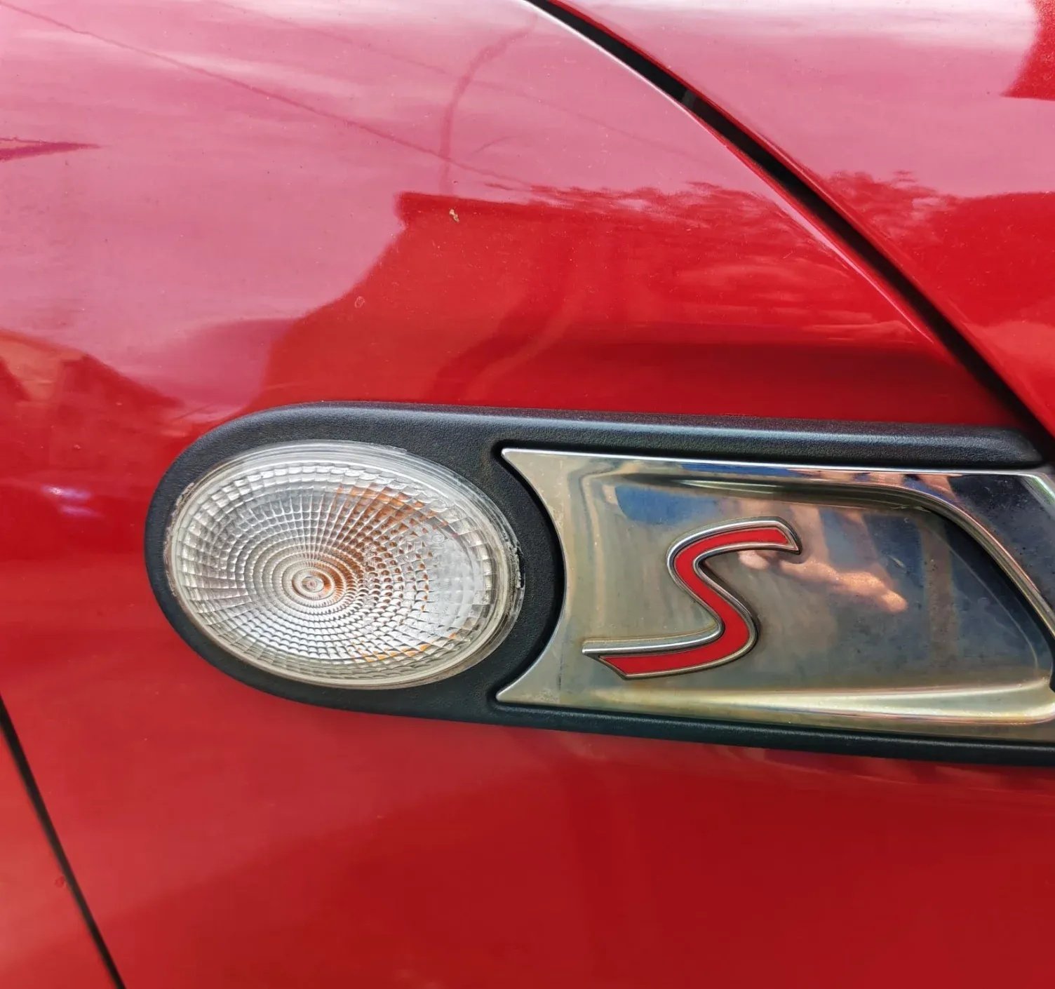 Mini Cooper S Wing Badge