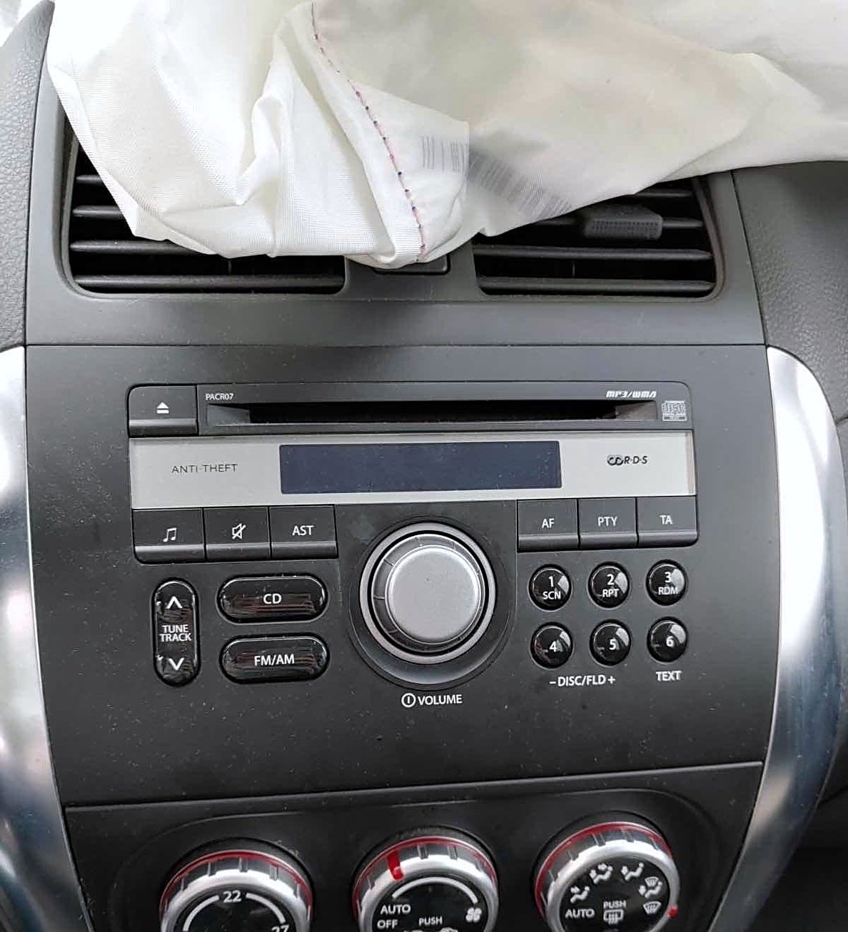 CD music player Suzuki SX4 Fiat Sedici