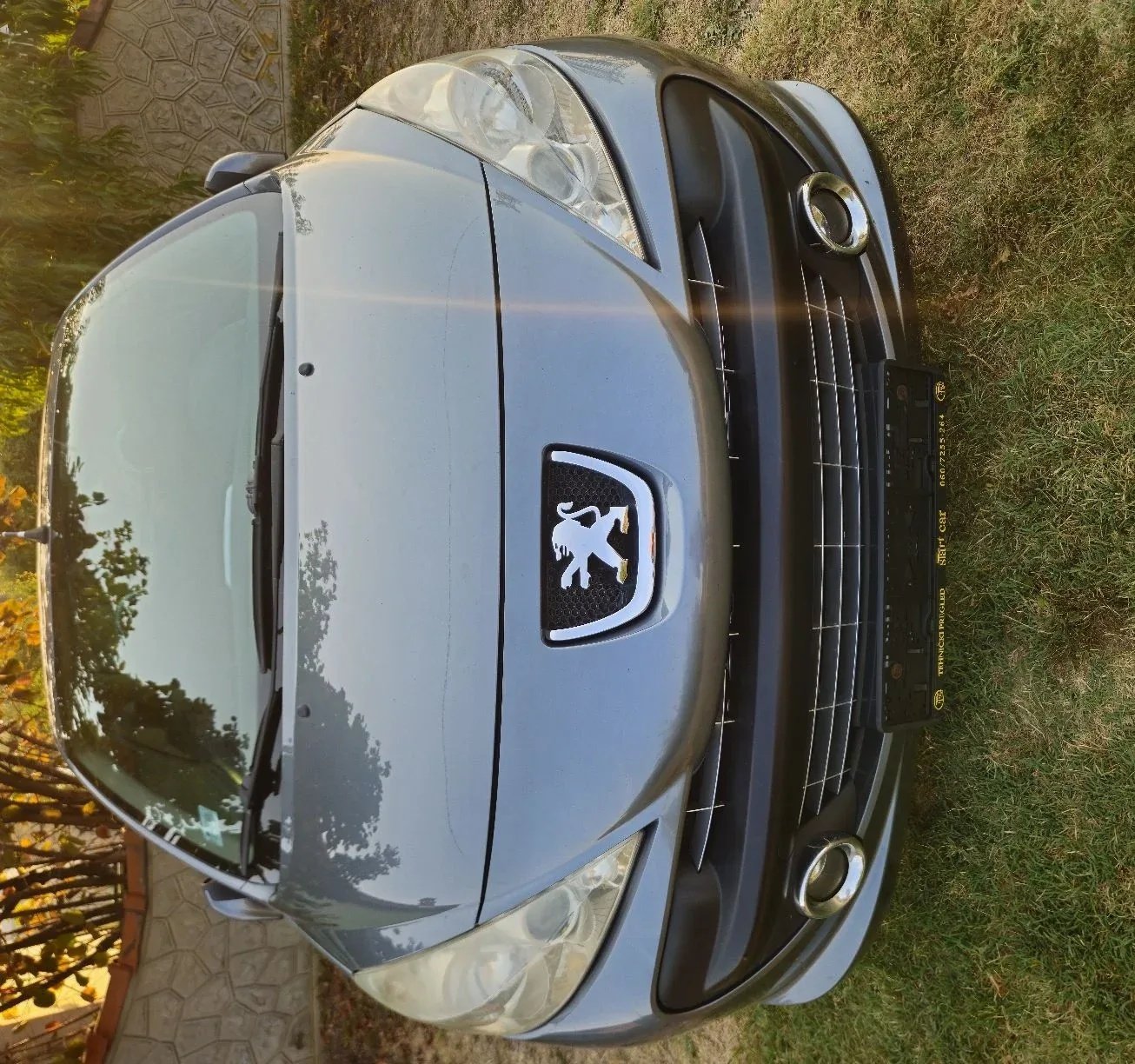 Front bumper, wings, headlights, bonnet Peugeot 207
