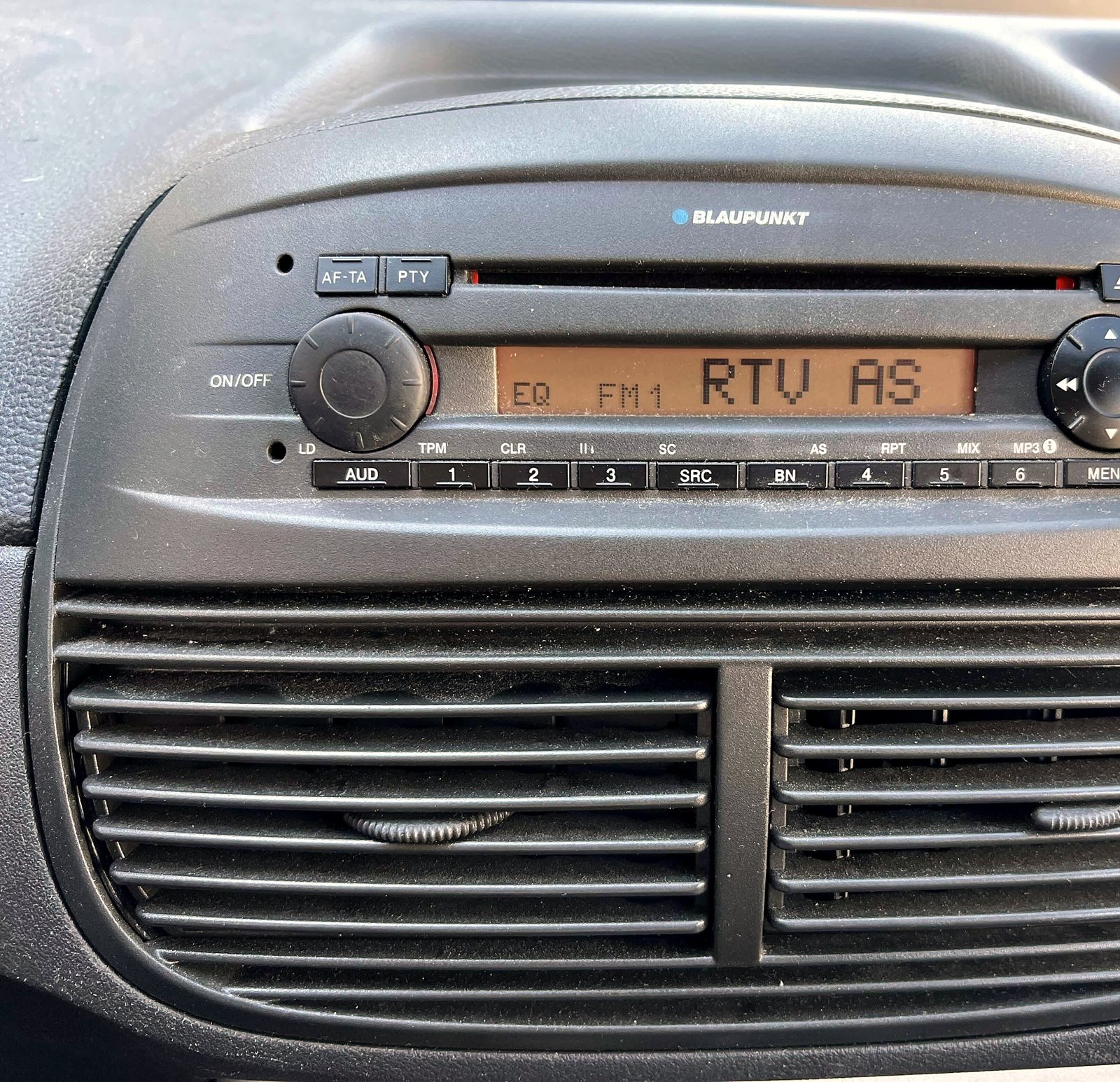 Fiat Punto CD MP3 radio