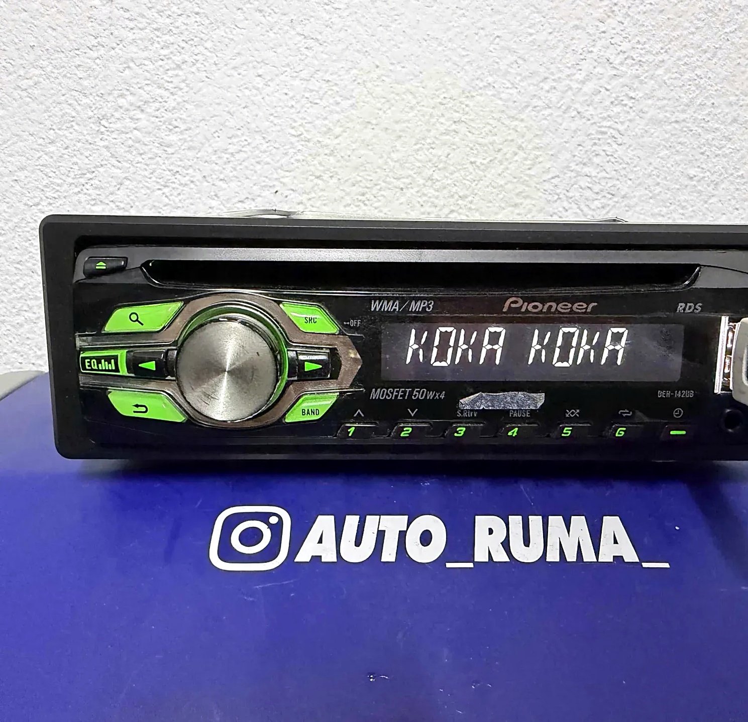 Pioneer DEH-142UB CD Radio Aux