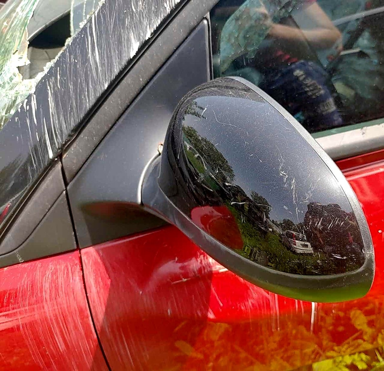 Mechanical mirror Lancia Y 2013