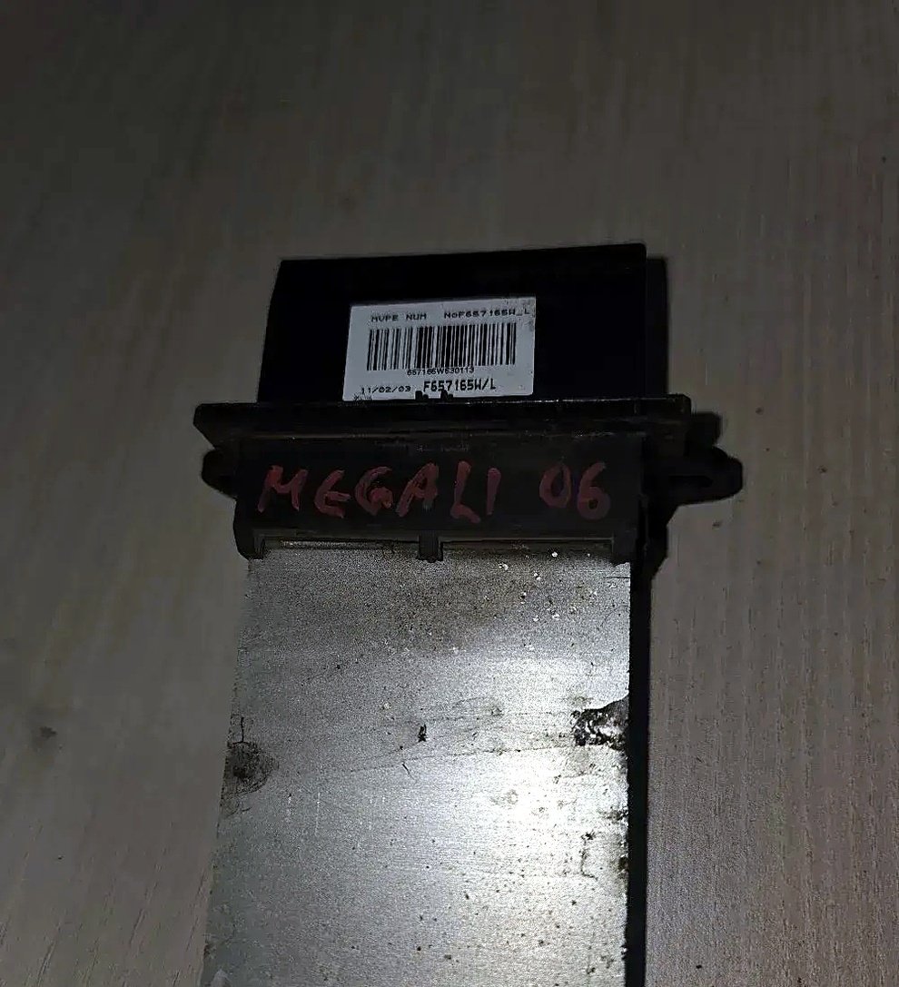 Renault Megane 2 reostat ventilatora Valeo F657 165W L