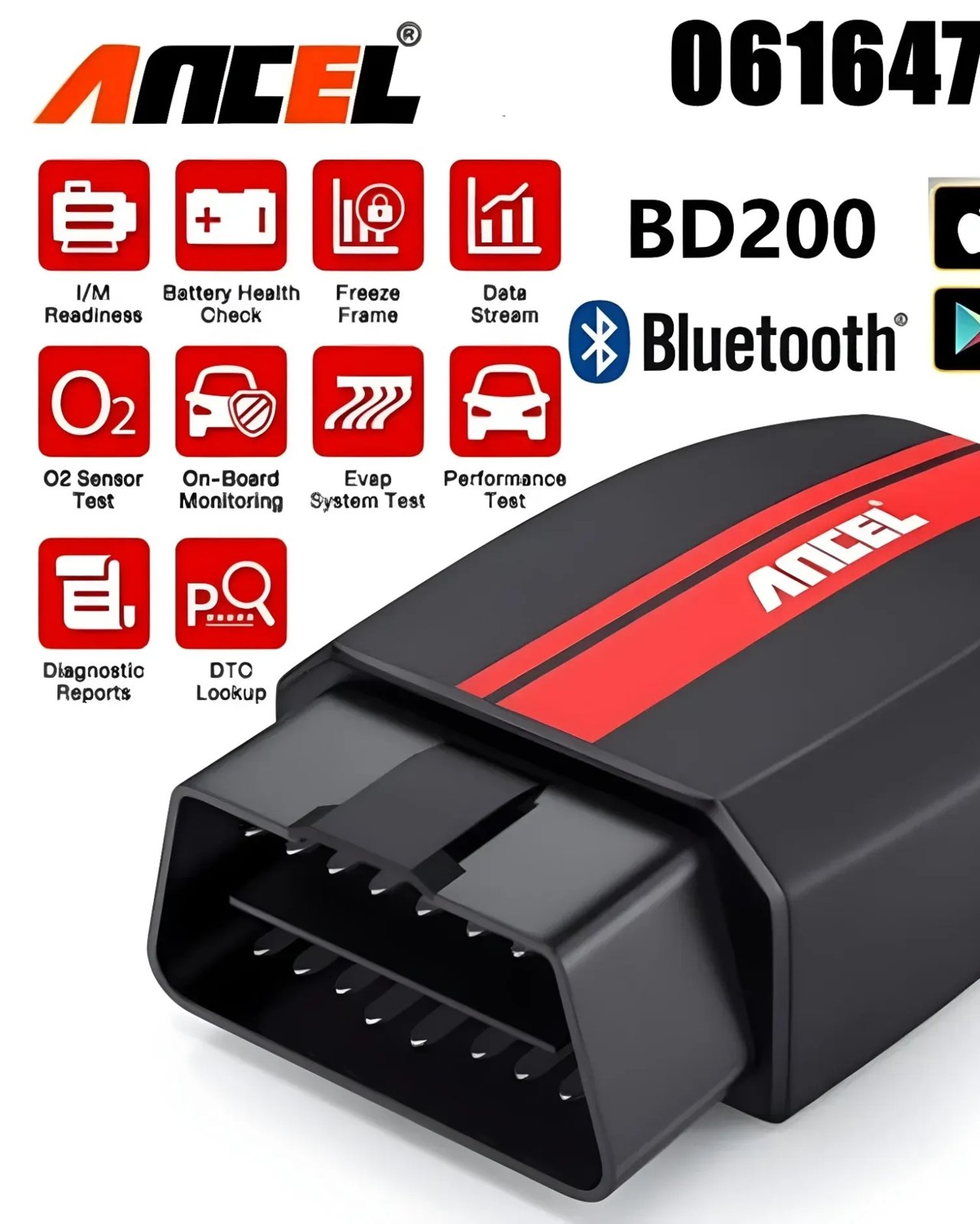 ANCEL BD200 Bluetooth OBD2 Diagnostic Scanner