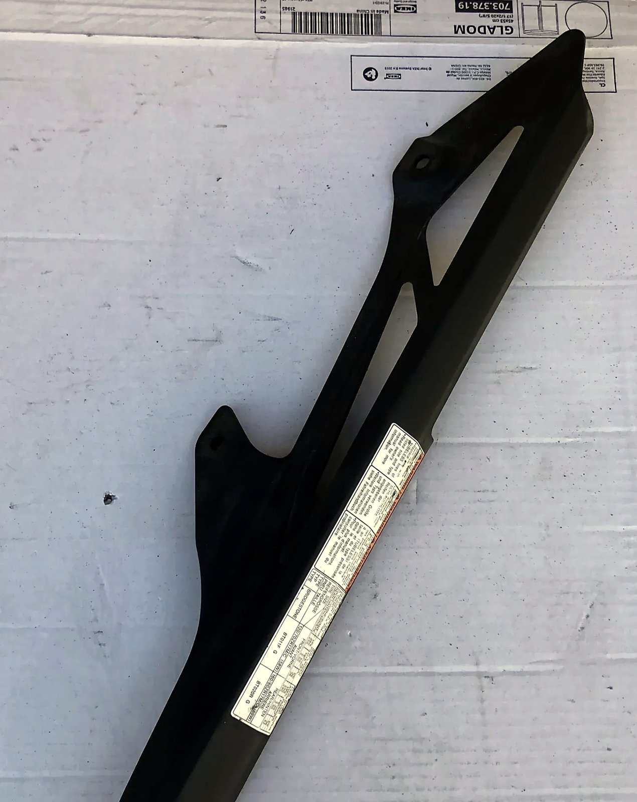 Chain guard Kawasaki 636 2007