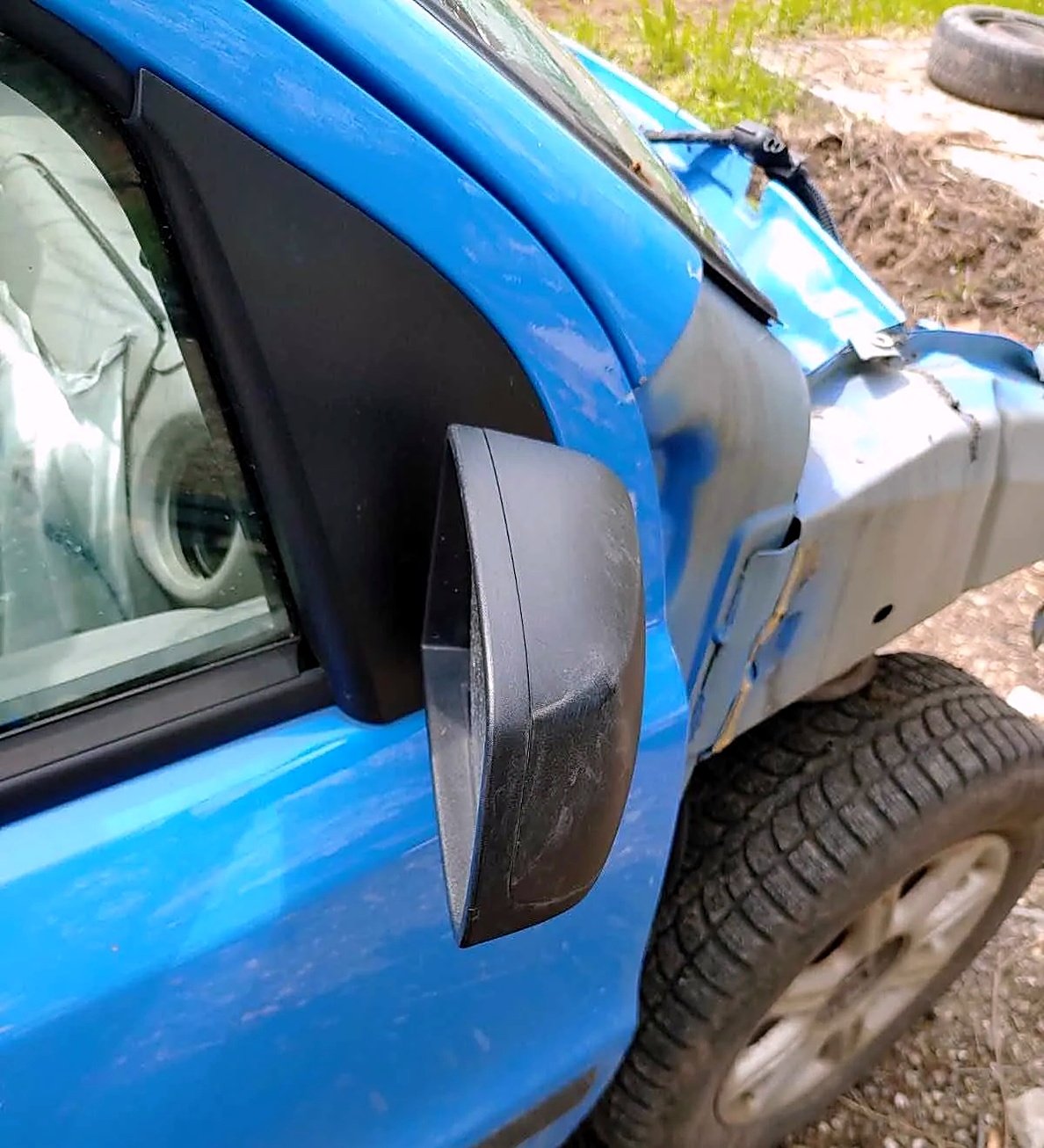Right side mirror Fiat Panda 2005