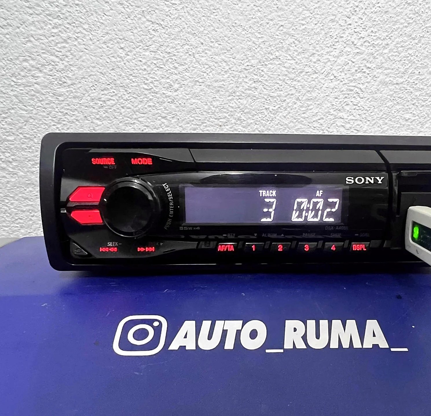Sony DSX-A40UI radio AUX USB