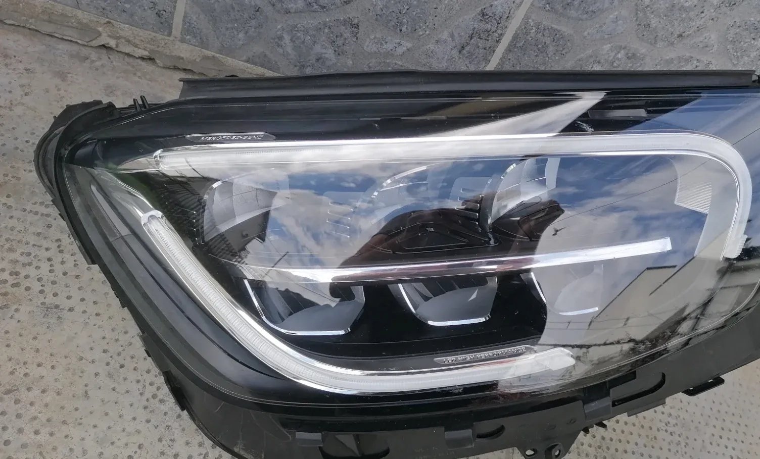 Right LED headlight Mercedes GLC W253 facelift