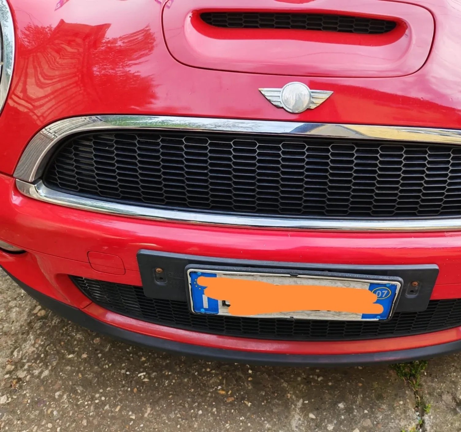 Mini Cooper S maska