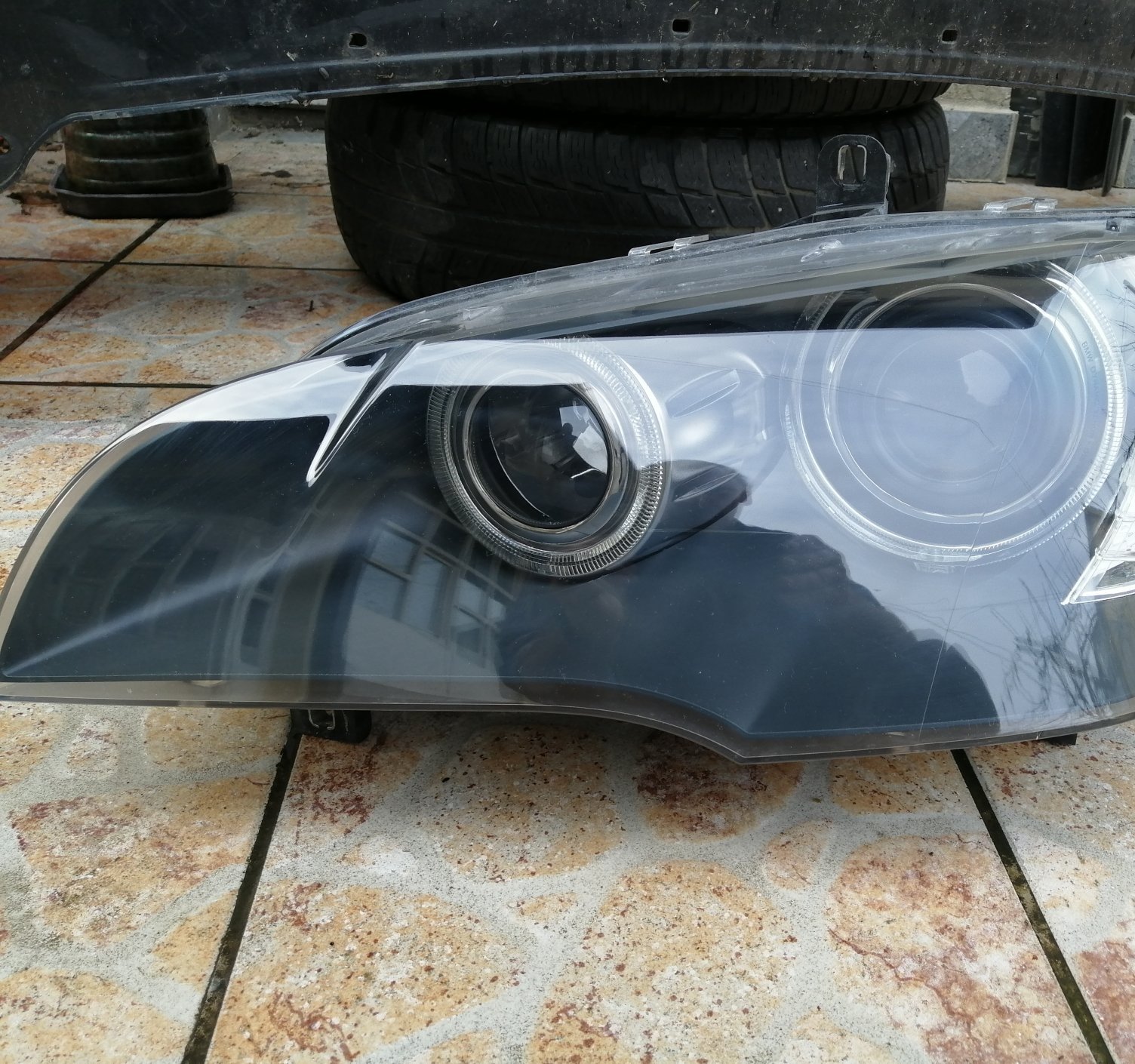 Front left xenon headlight BMW X5 E70