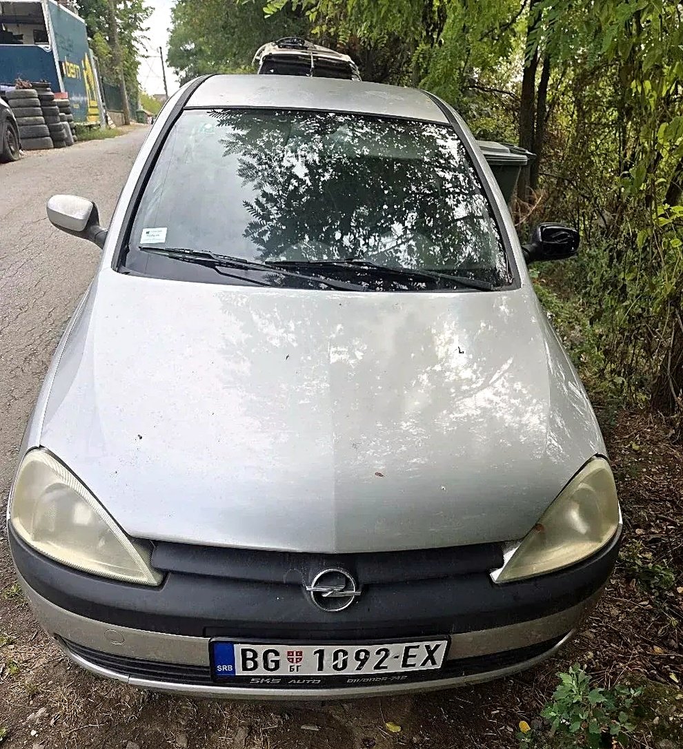 Sofersajbna Opel Corsa C