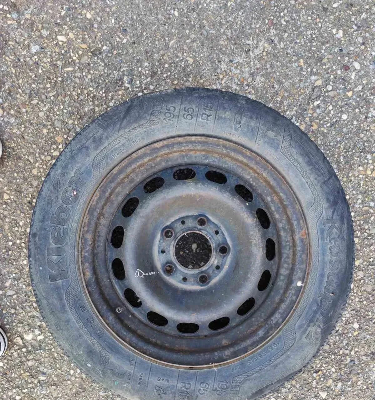 Steel wheel BMW 5x120 R15 7J