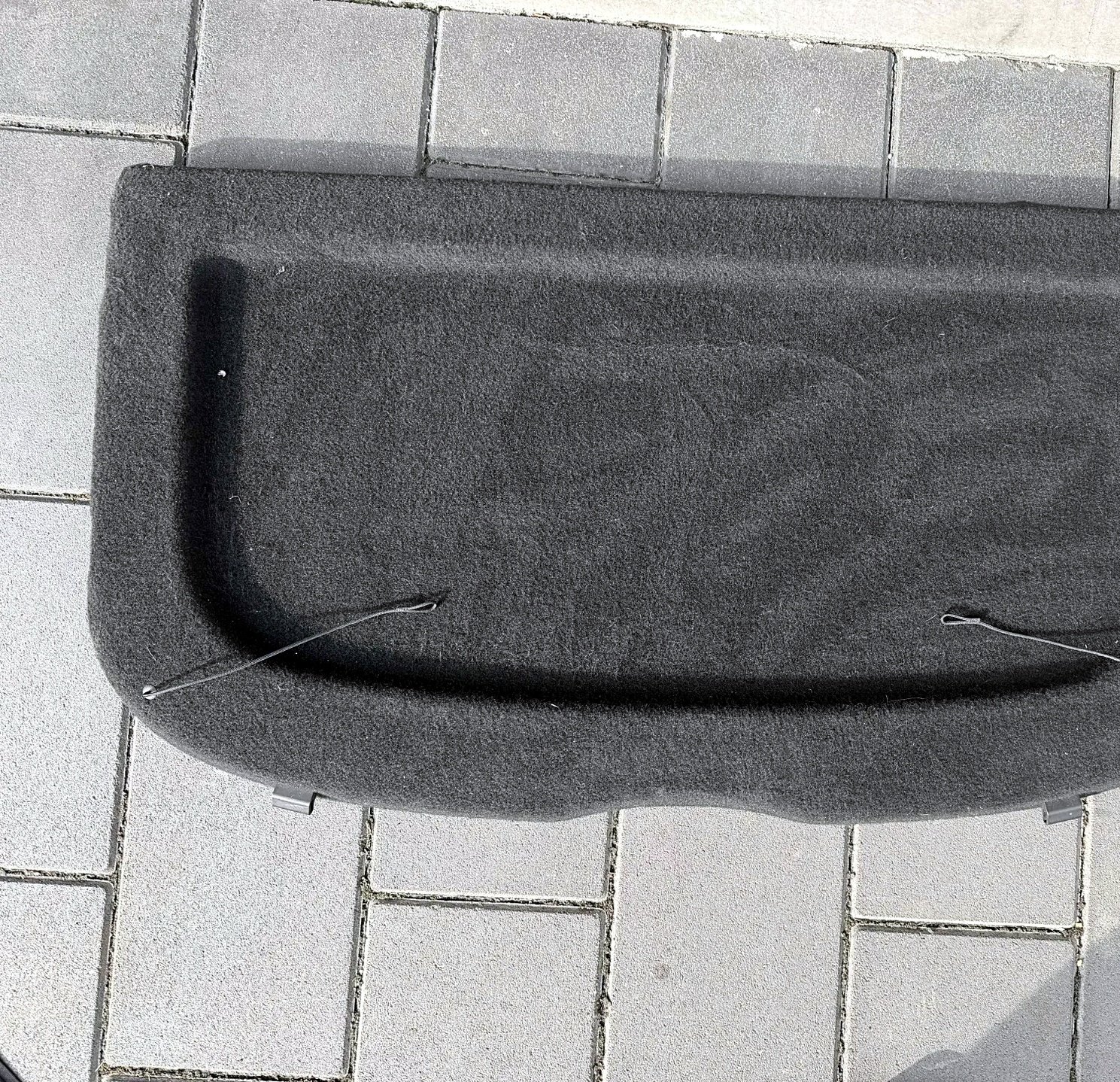 Parcel shelf rear tray luggage cover Opel Mokka