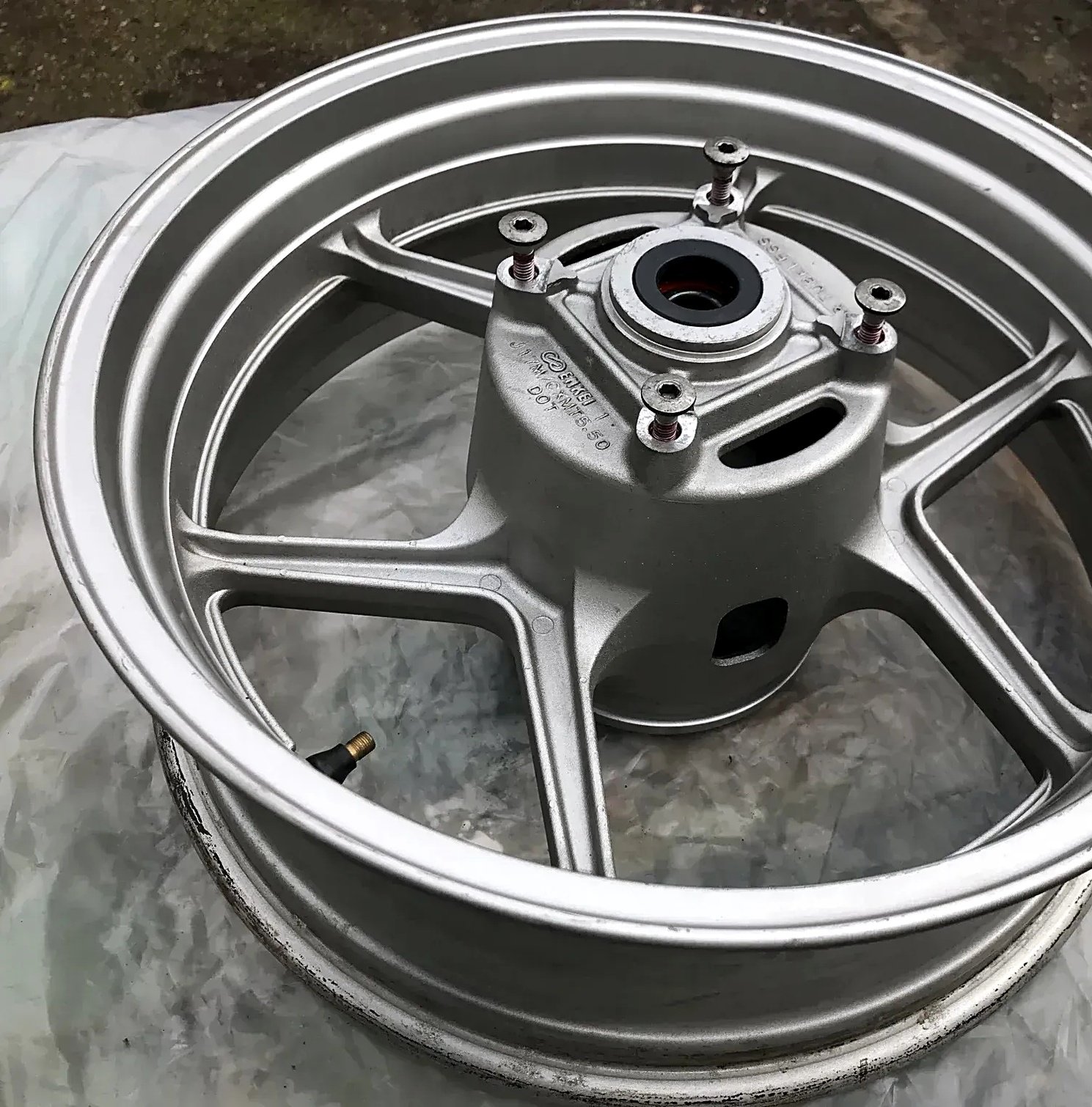 Rear rim Kawasaki Z750 2007
