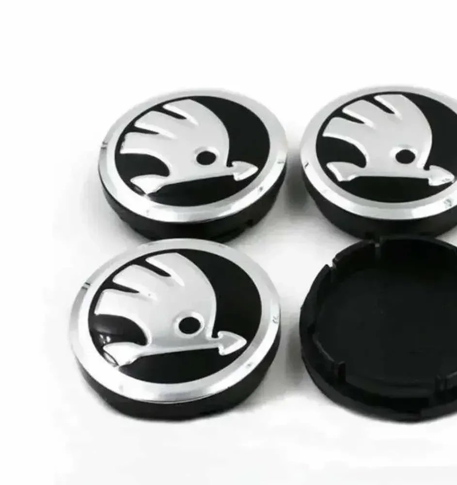 Wheel center caps Škoda 56mm