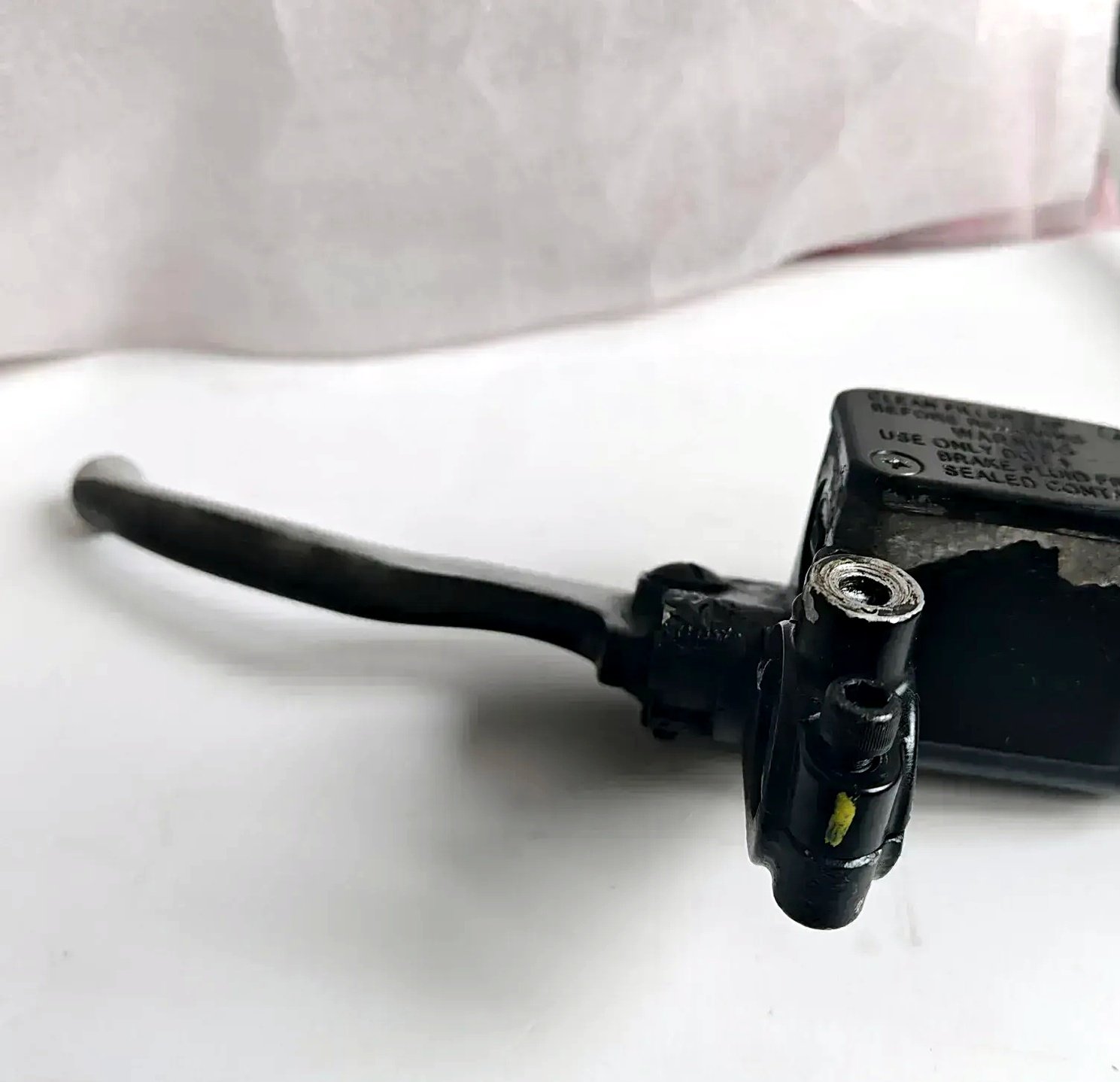 Brake pumps with levers and lines Piaggio X10 350