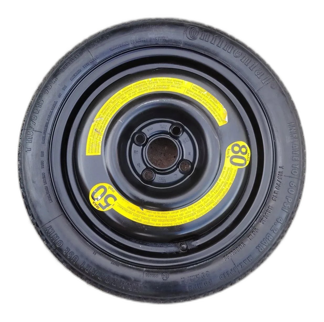 Spare wheel 15 4x100 Kia Stonic