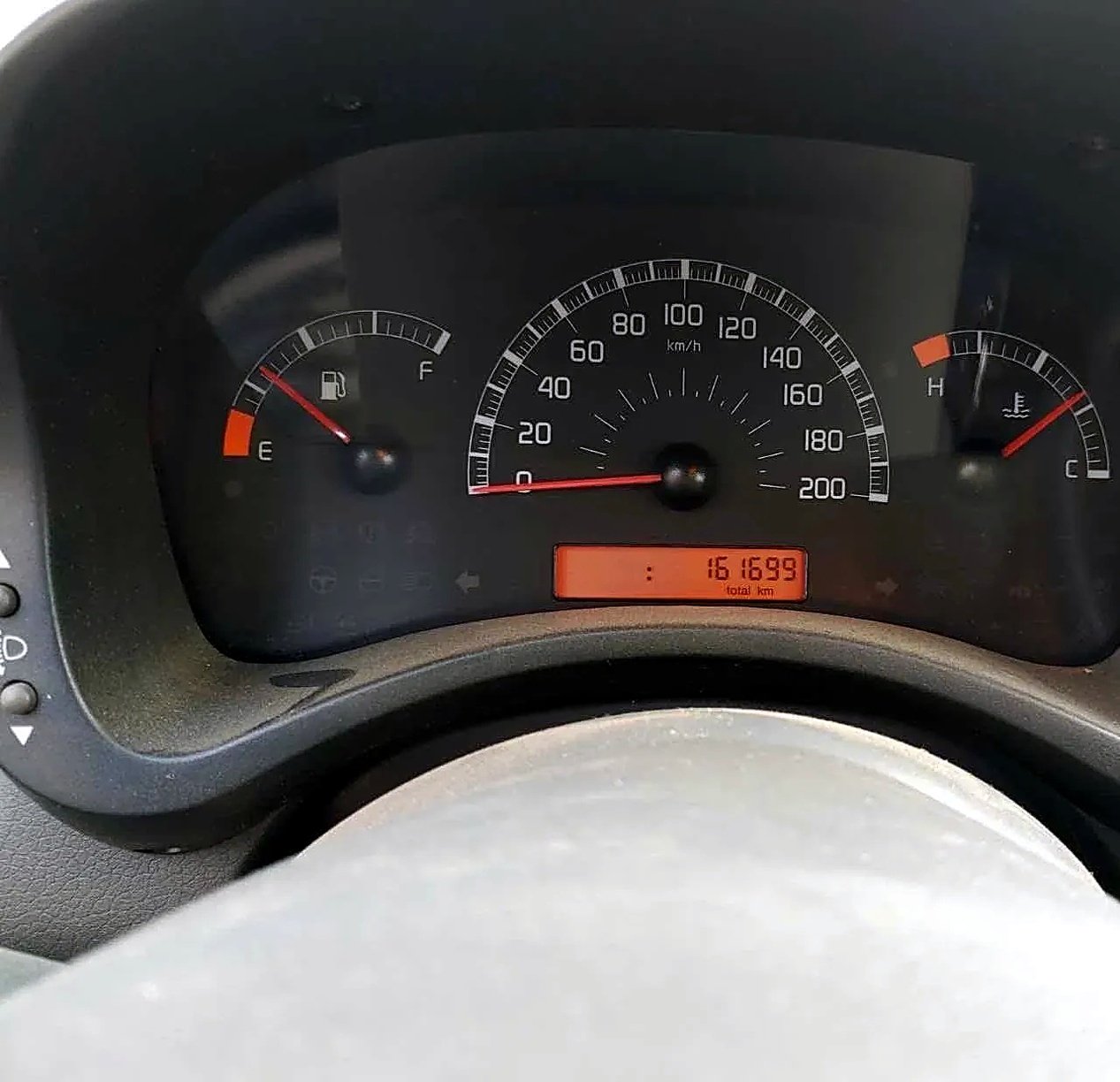 Odometer Fiat Panda 2005 1.2 petrol