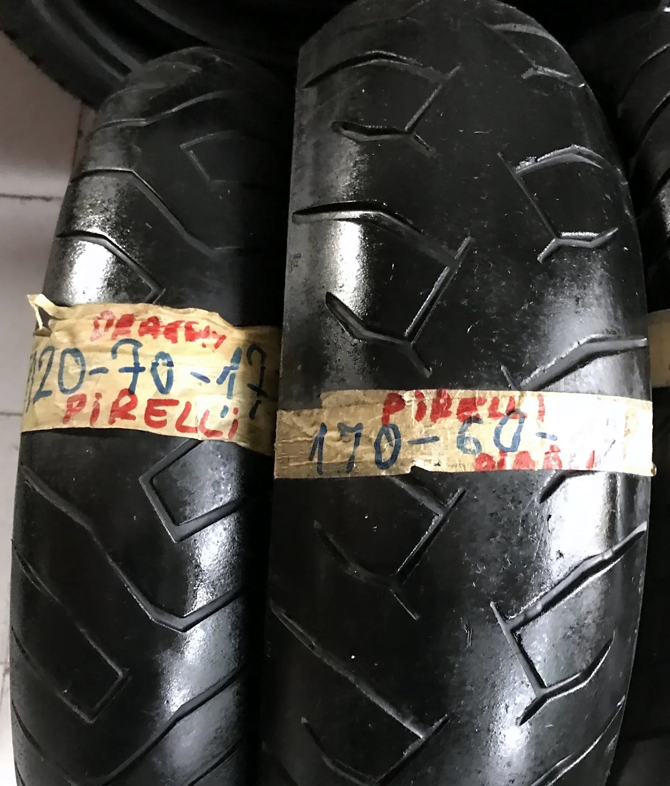 Pirelli 170/60-17 120/70-17 set polovnih guma