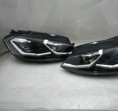 Front LED headlights VW Golf 7 Facelift 5G1941035 5G1941036