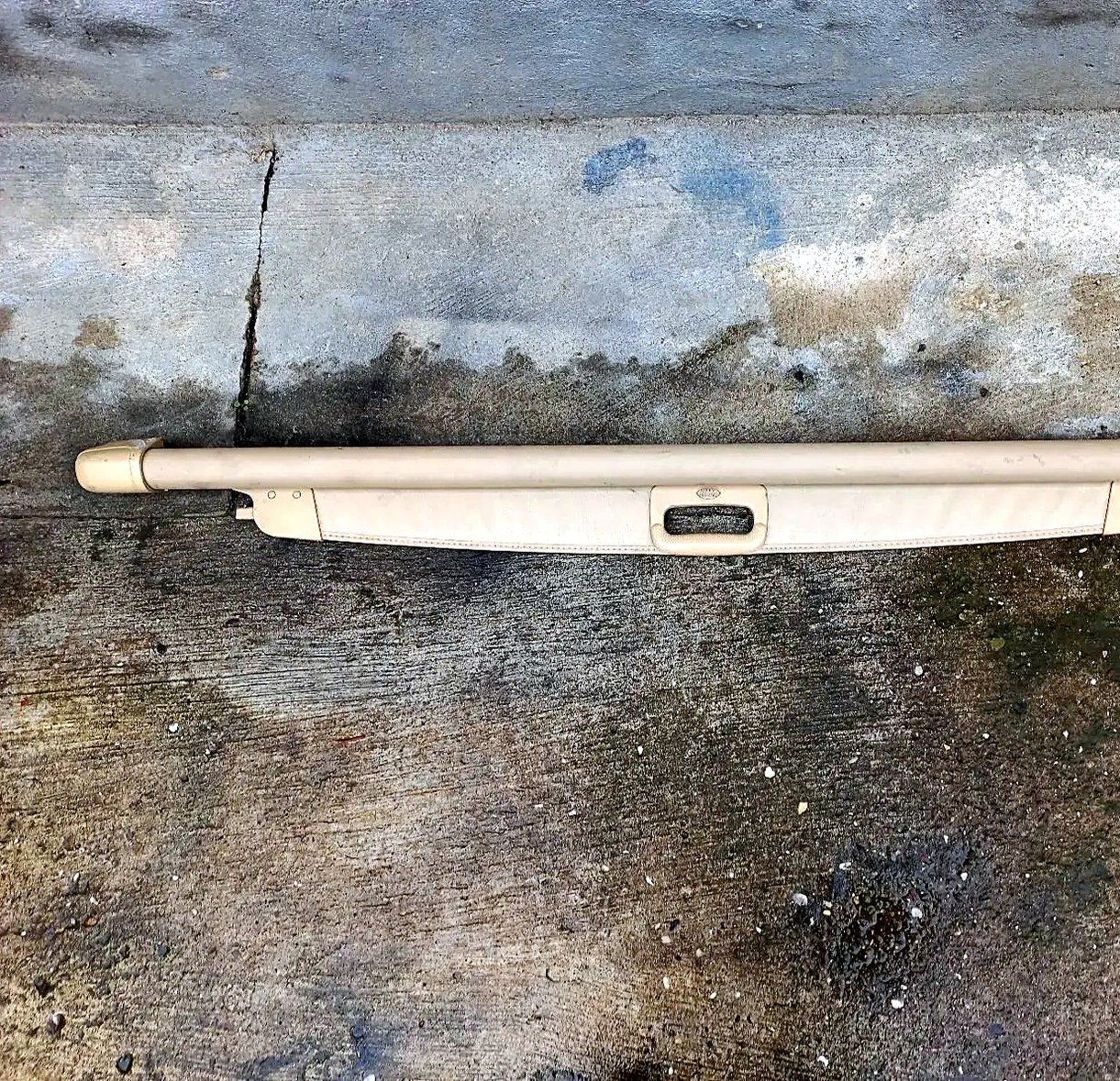 Roll-up luggage cover Land Rover Freelander cream