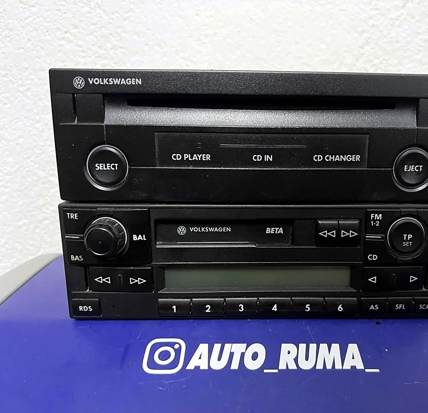 BETA radio CD changer VW Polo Golf Passat Sharan Bora